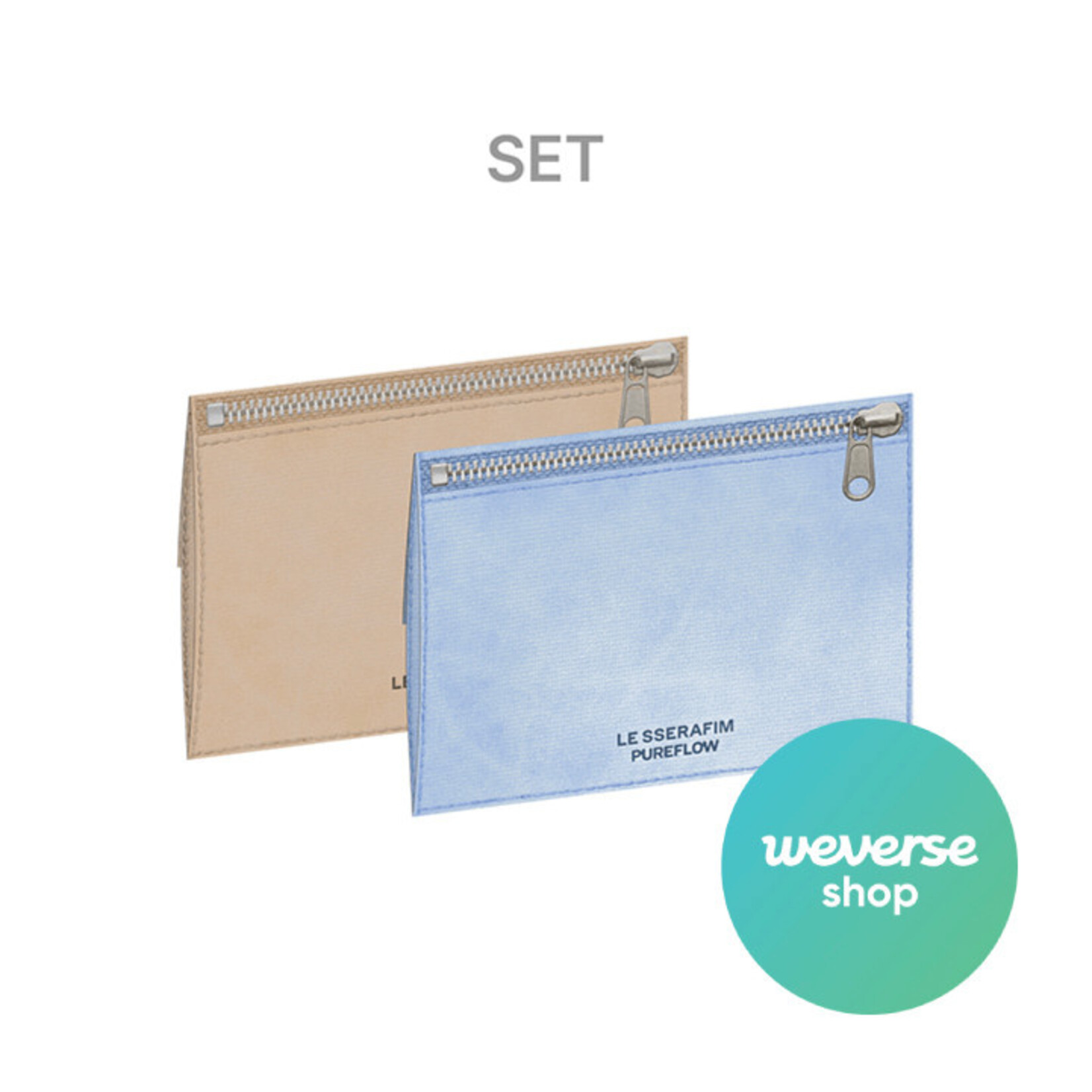 Le Sserafim LE SSERAFIM - 2nd Studio Album ‘PUREFLOW’ pt.1 (Weverse Albums ver.) (Set) + Weverse Gift (WS)