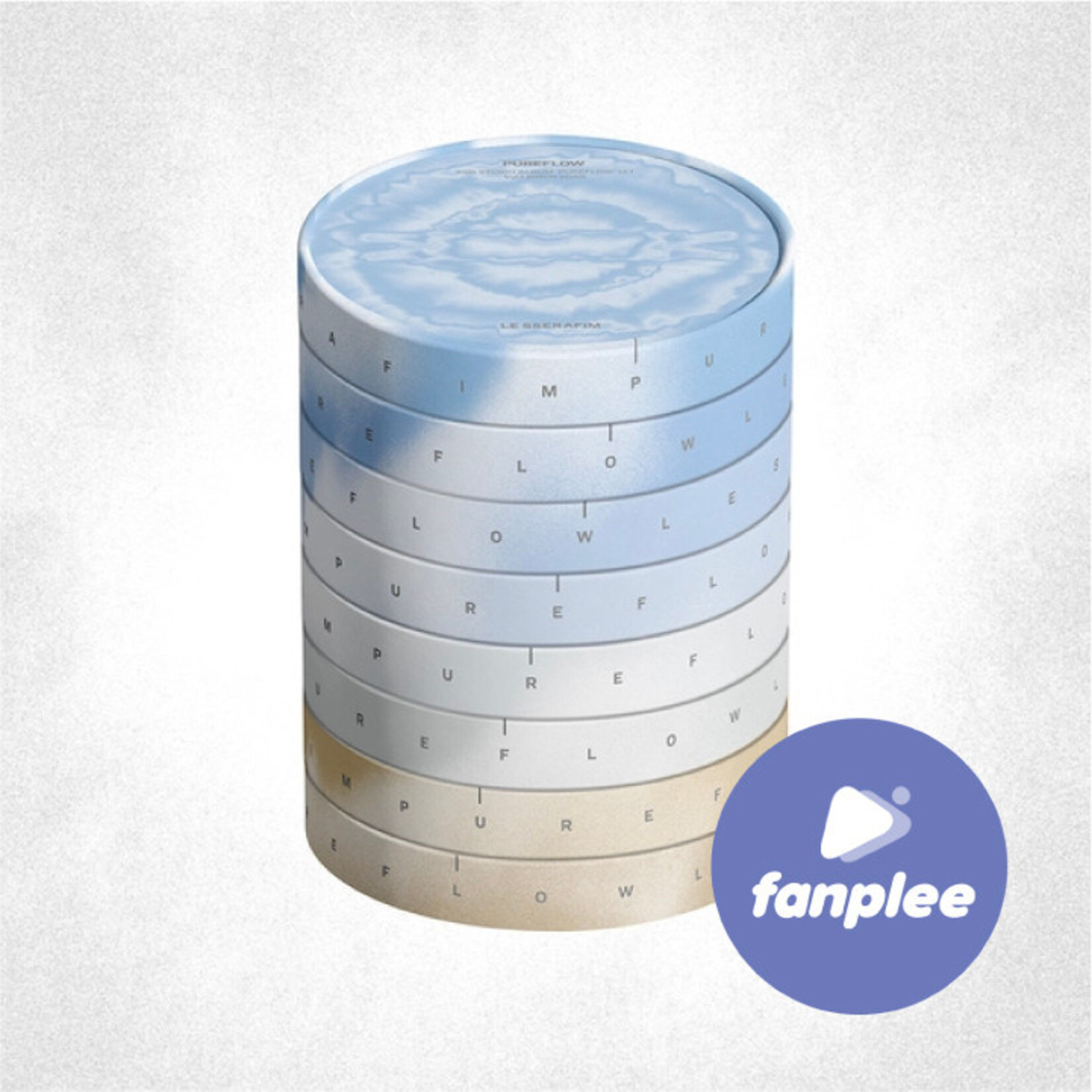 Le Sserafim LE SSERAFIM - 2nd Studio Album ‘PUREFLOW’ pt.1 (Standard Ver.) + Random Photocard (FANPLEE)