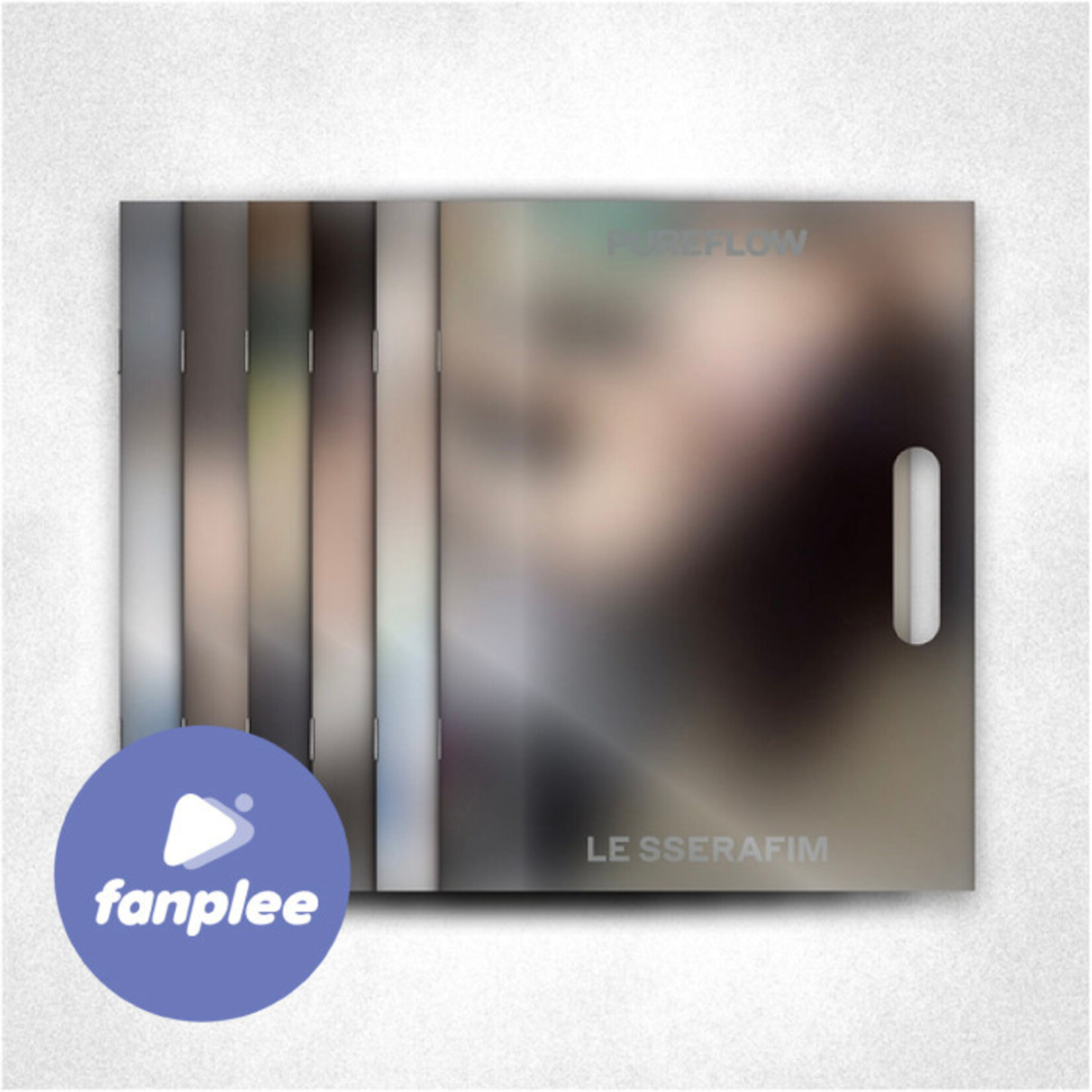 Le Sserafim LE SSERAFIM - 2nd Studio Album ‘PUREFLOW’ pt.1 (Compact Ver.) + Random Photocard (FANPLEE)