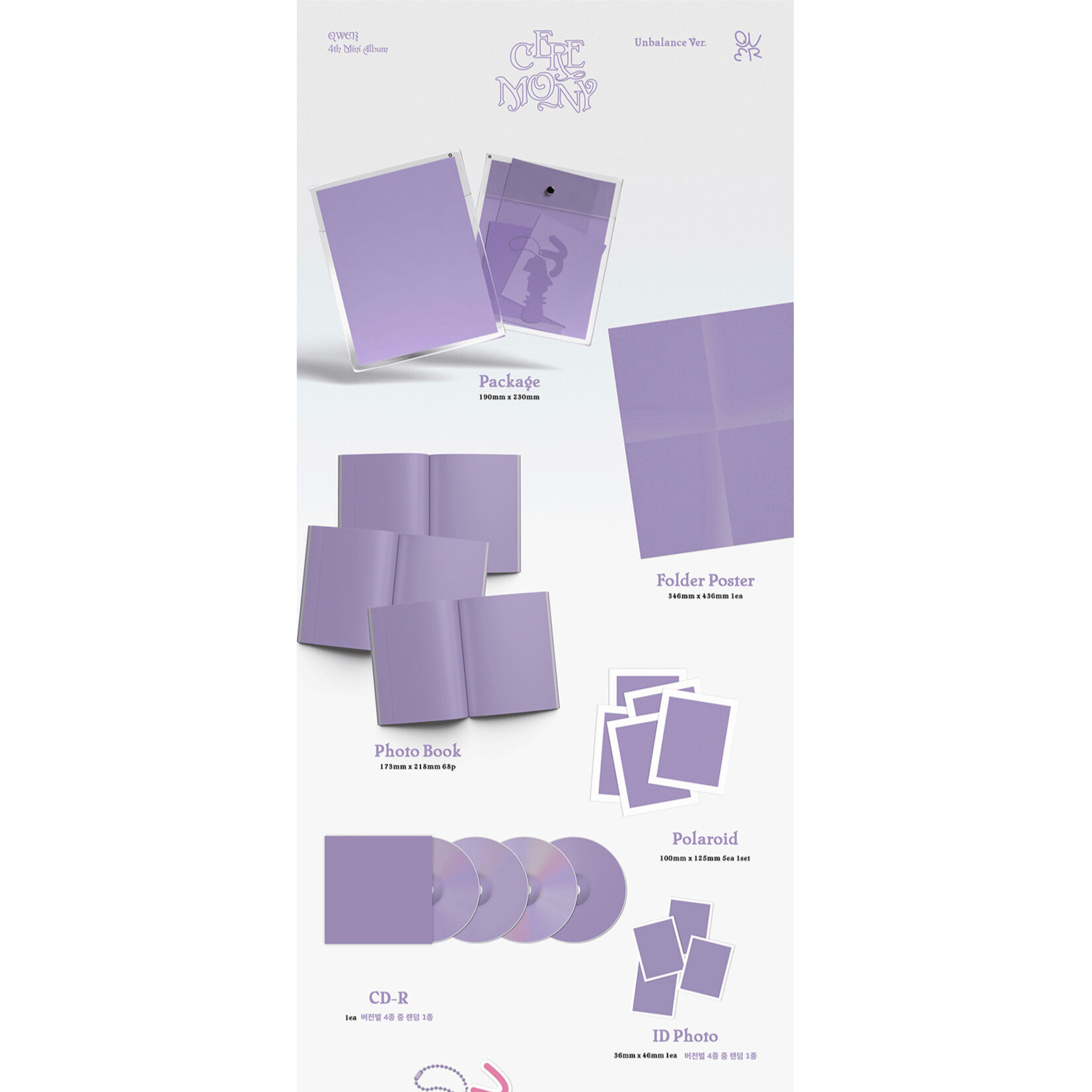 QWER QWER - 4th Mini Ablum [CEREMONY] (Photobook Ver.)