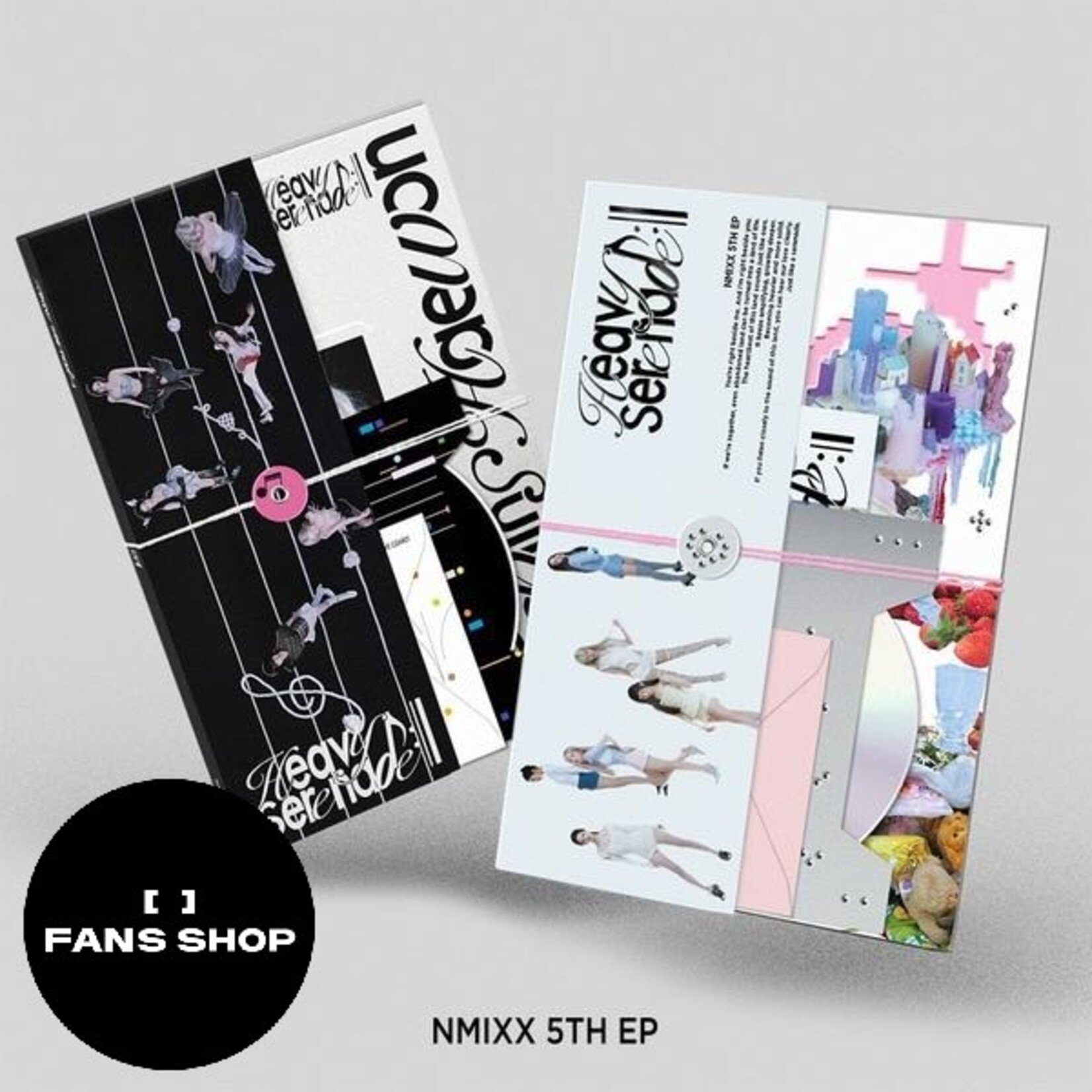 NMIXX NMIXX - 5TH EP [Heavy Serenade] (Photobook Ver.) + Photocard (FANS SHOP)