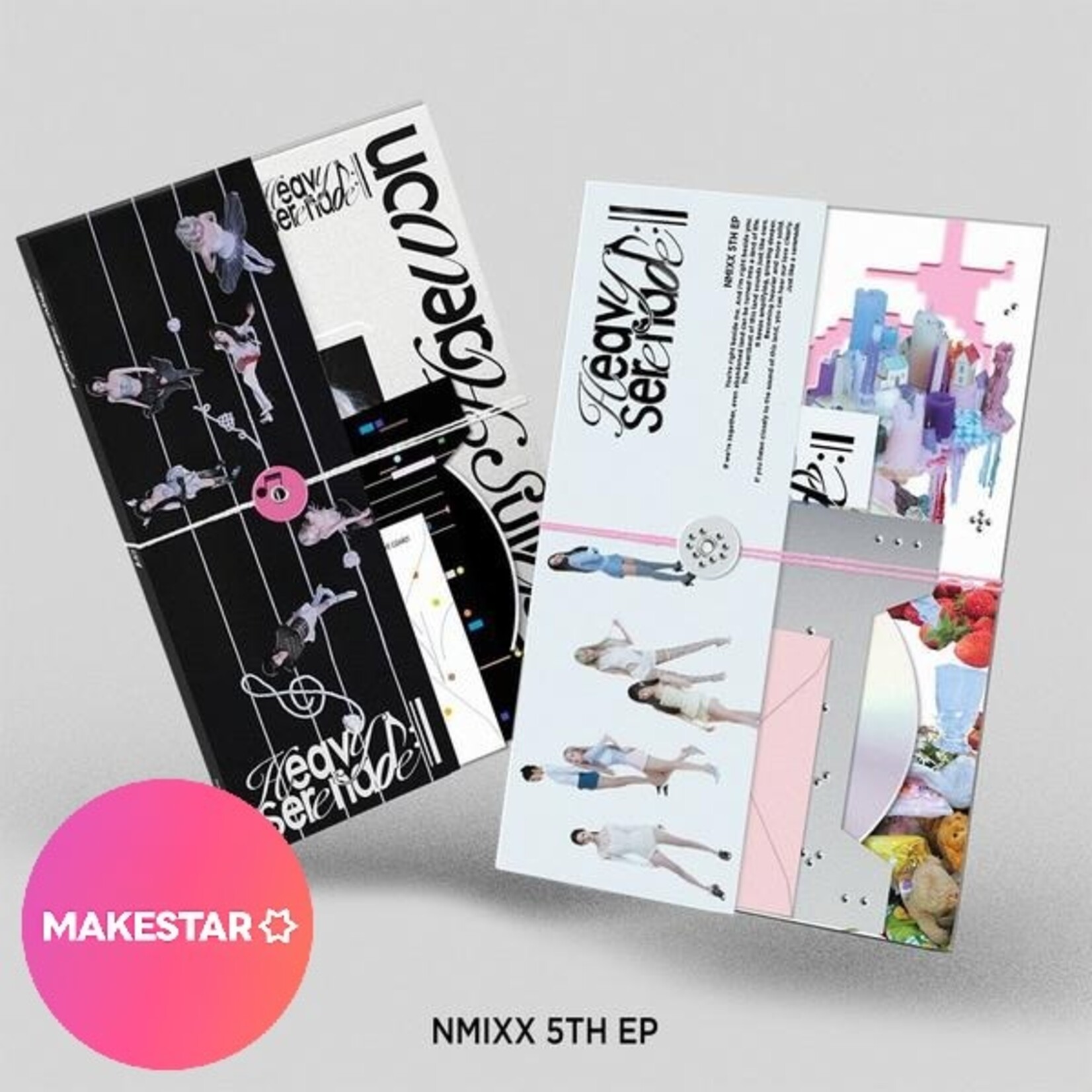NMIXX NMIXX - 5TH EP [Heavy Serenade] (Photobook Ver.) + Random Photocard (MAKESTAR)