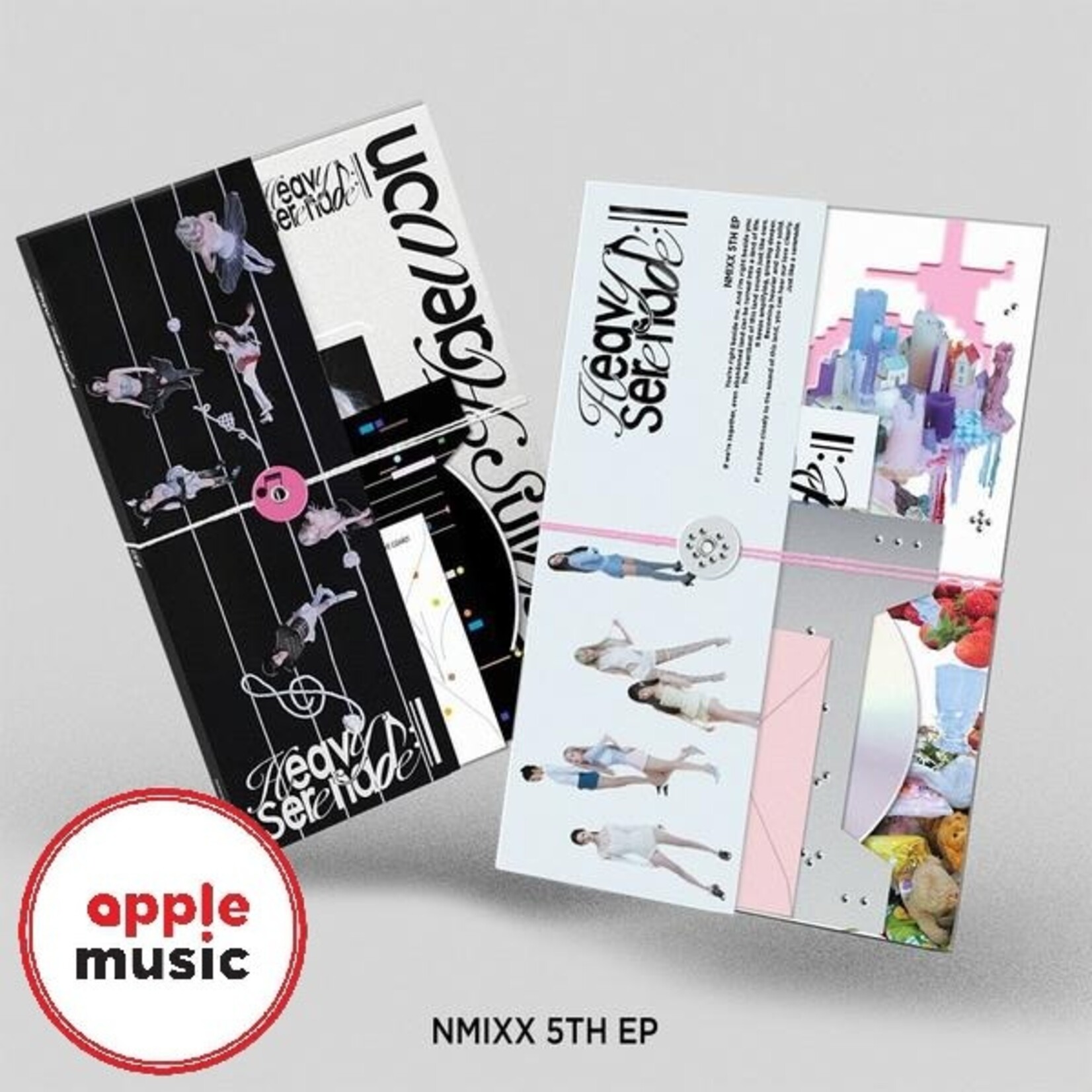 NMIXX NMIXX - 5TH EP [Heavy Serenade] (Photobook Ver.) + Random Photocard (APPLE MUSIC)