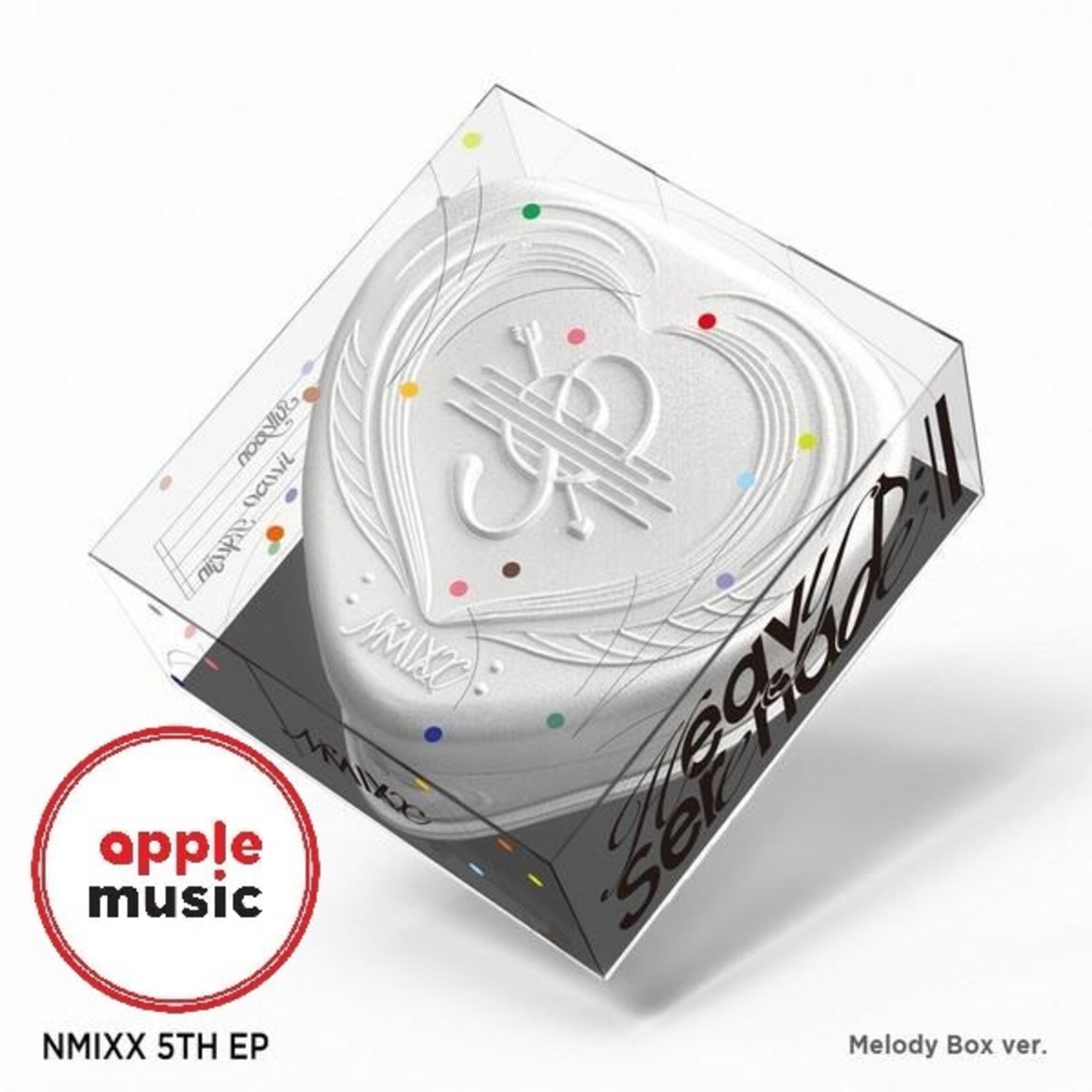 NMIXX NMIXX - 5TH EP [Heavy Serenade] (Melody Box Ver.) + Random Photocard (APPLE MUSIC)