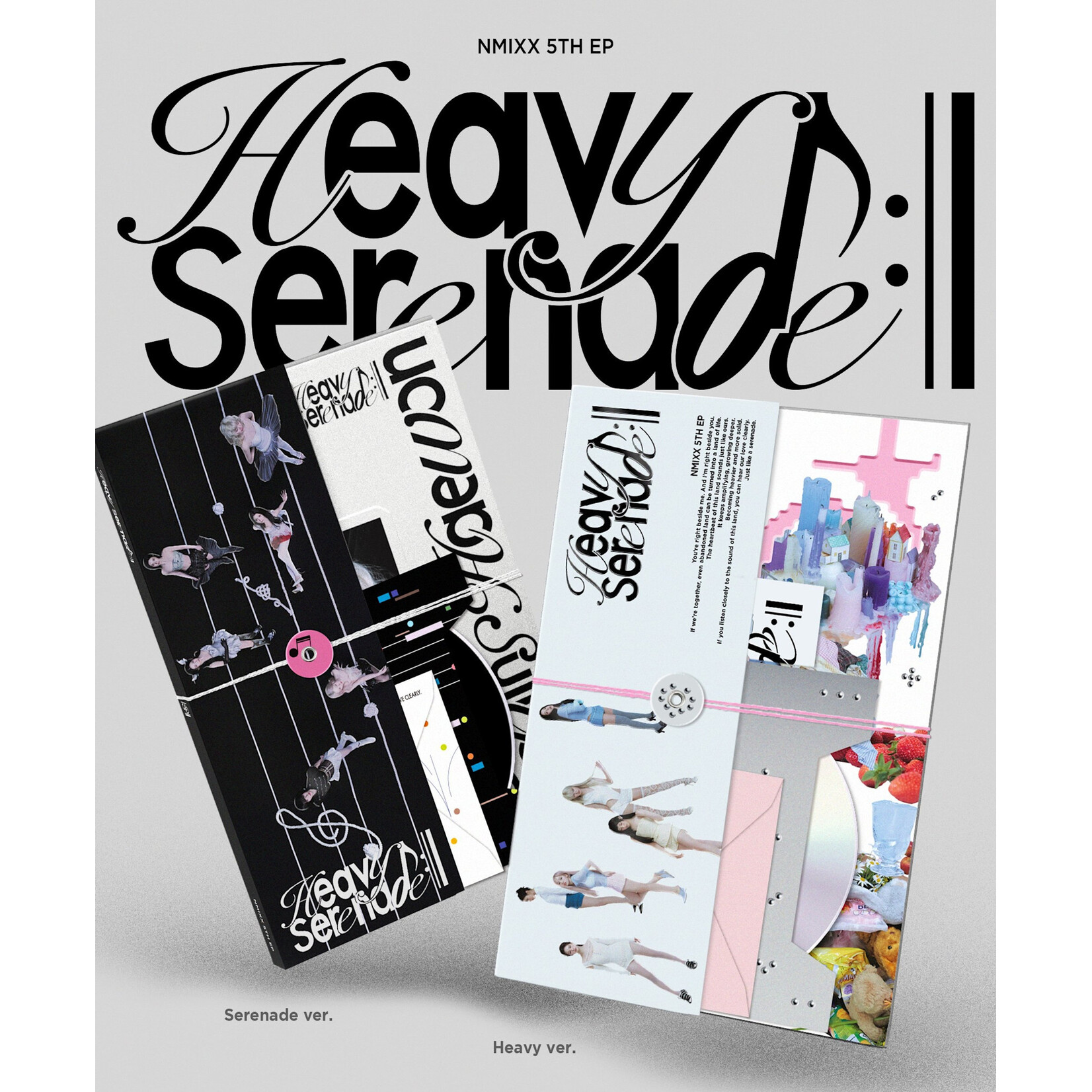 NMIXX NMIXX - 5TH EP [Heavy Serenade] (Melody Box Ver.) + Random Photocard (APPLE MUSIC)