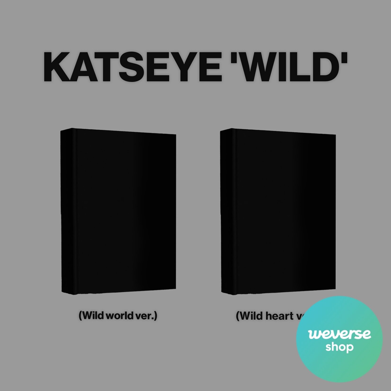 Katseye KATSEYE - 'WILD' (Photobook Ver.) + Weverse Gift (WS)