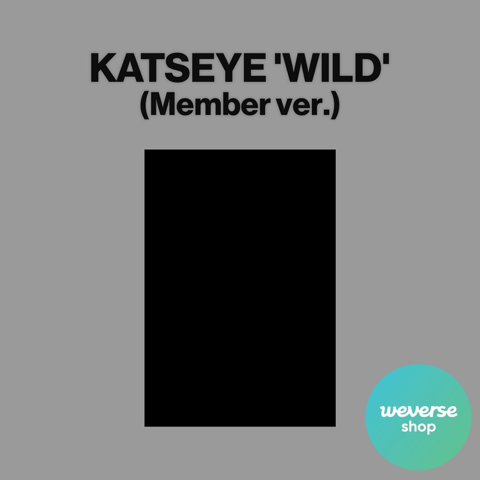 Katseye KATSEYE - 'WILD' (Member ver.) + Weverse Gift (WS)