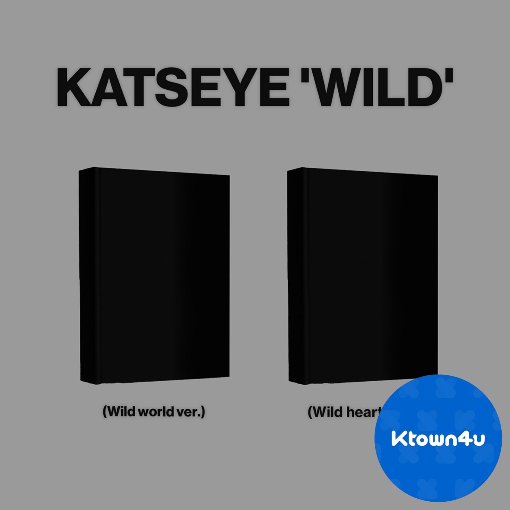 Katseye KATSEYE - 'WILD' (Photobook Ver.) + Random Photocard (KTOWN4U)