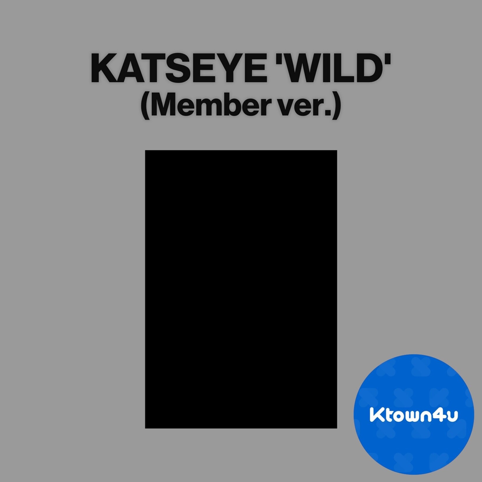Katseye KATSEYE - 'WILD' (Member ver.) + Random Photocard (KTOWN4U)