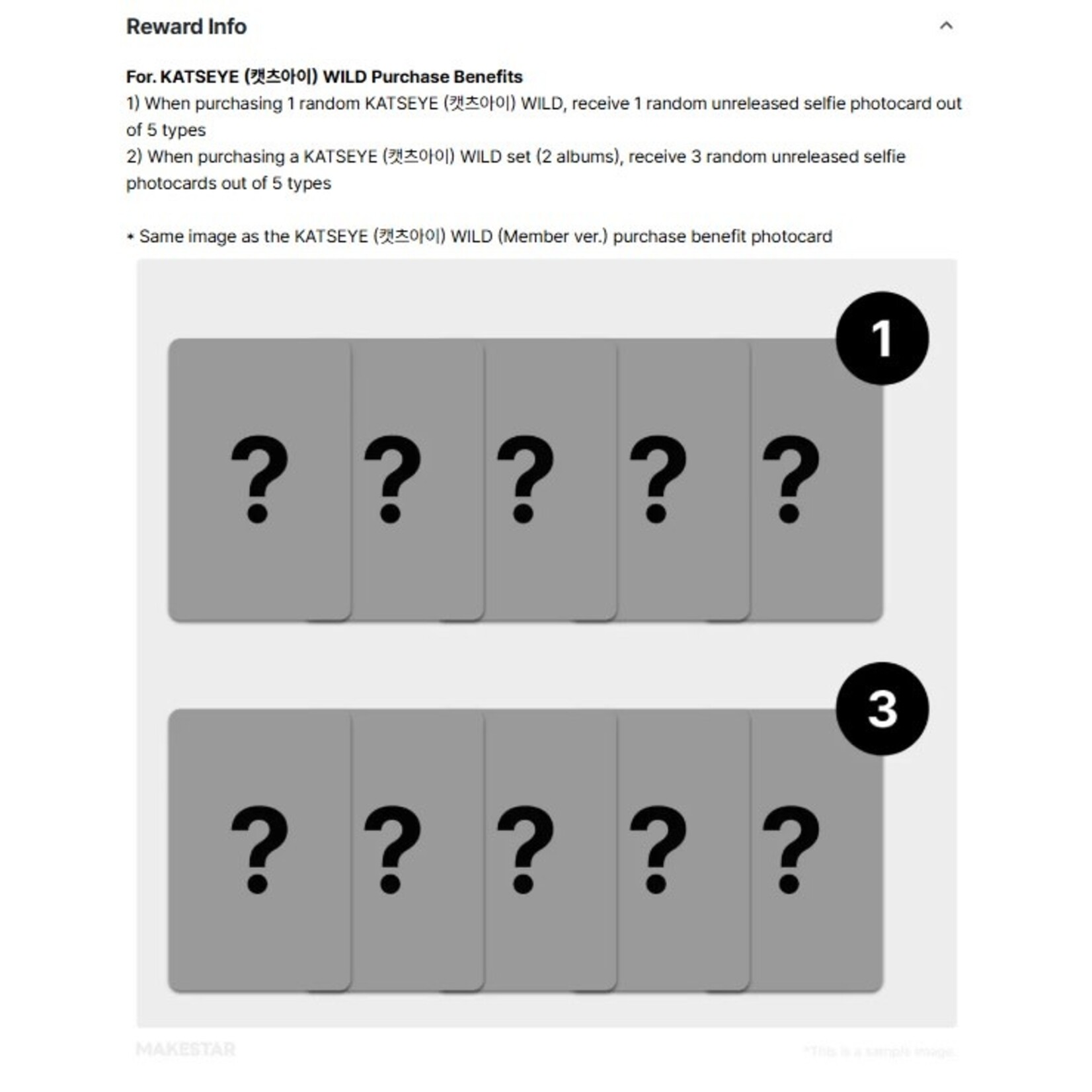 Katseye KATSEYE - 'WILD' (Photobook Ver.) + Random Photocard (MAKESTAR)