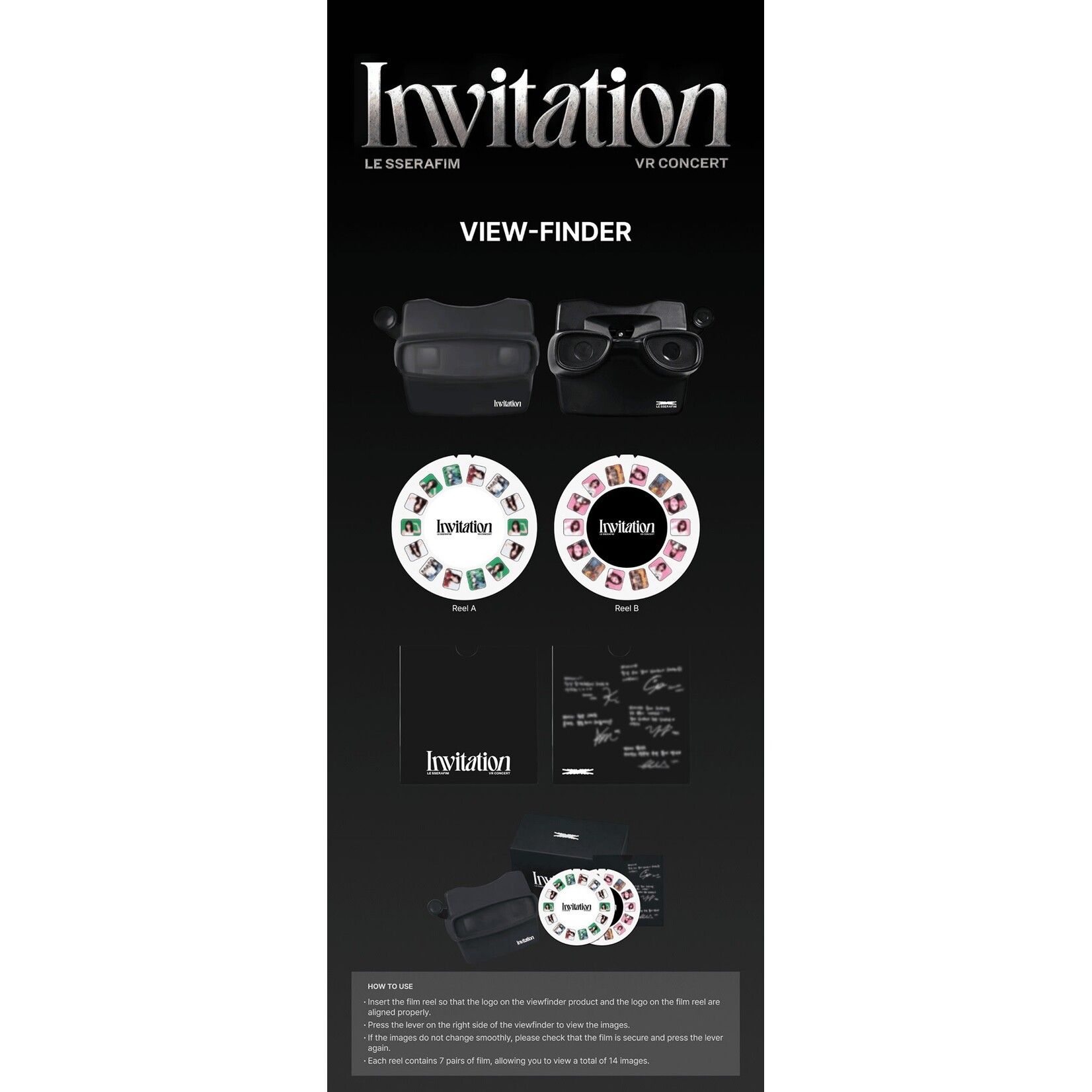 Le Sserafim LE SSERAFIM - [VR CONCERT：INVITATION] MD : View Master