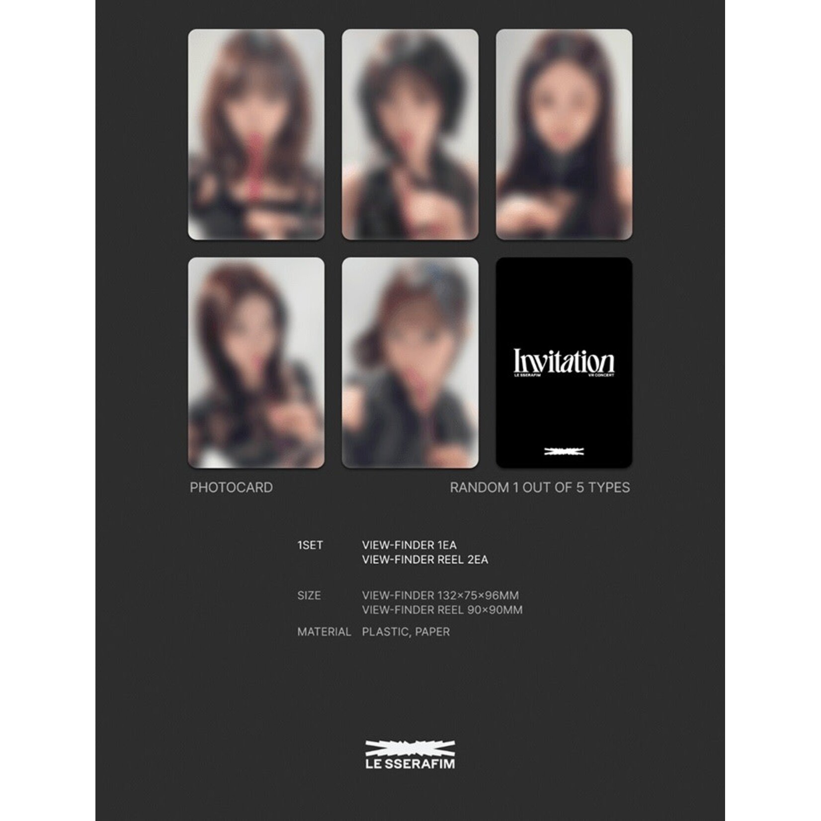 Le Sserafim LE SSERAFIM - [VR CONCERT：INVITATION] MD : View Master