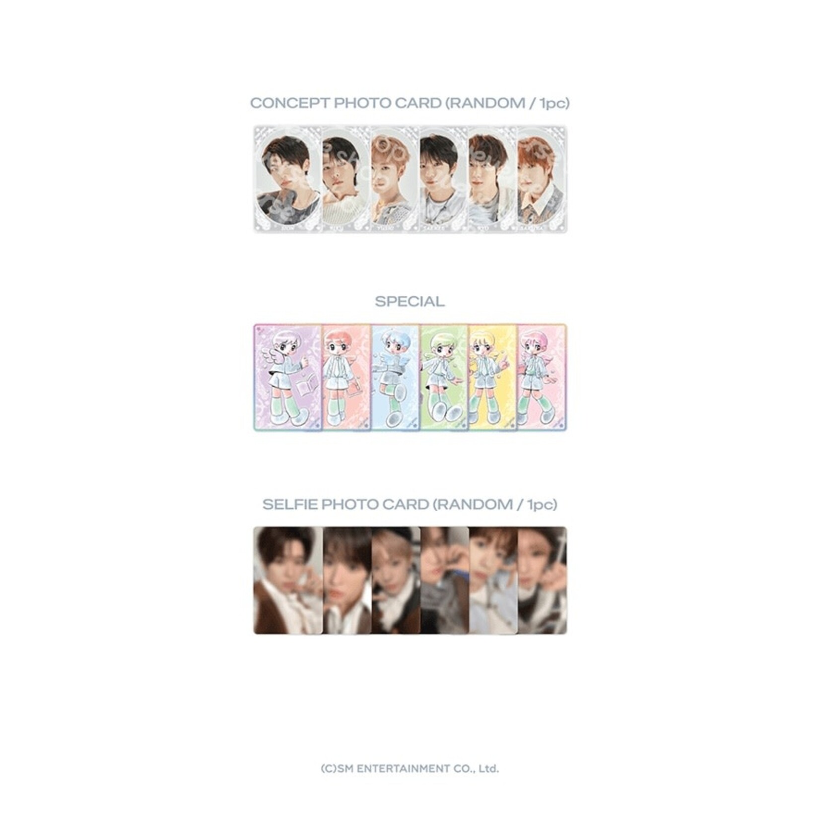 NCT NCT WISH - 1st CONCERT TOUR 'INTO THE WISH : Our WISH' ENCORE MD : RANDOM TRADING CARD