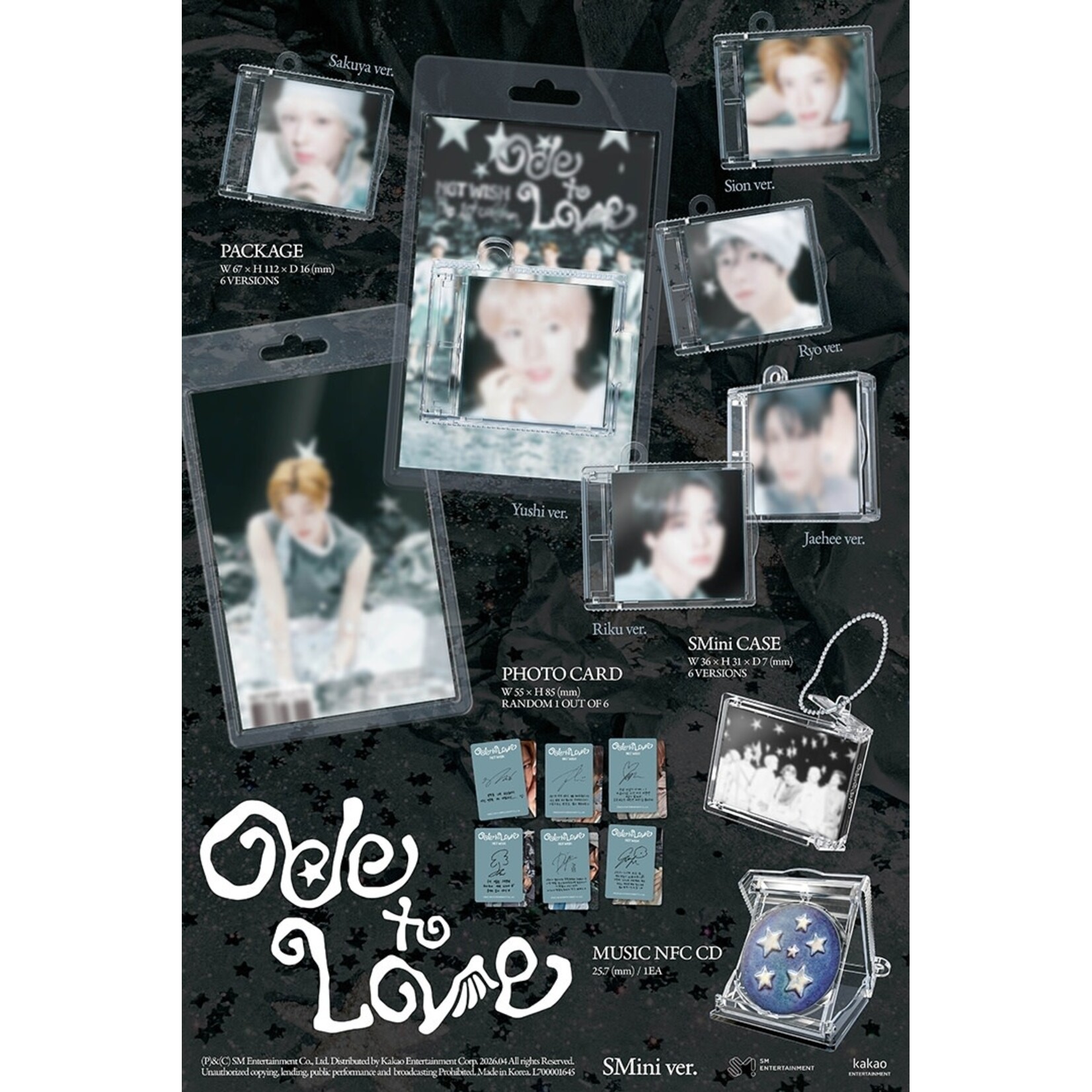 NCT NCT WISH - 1st Album [Ode to Love] (SMini Ver.)