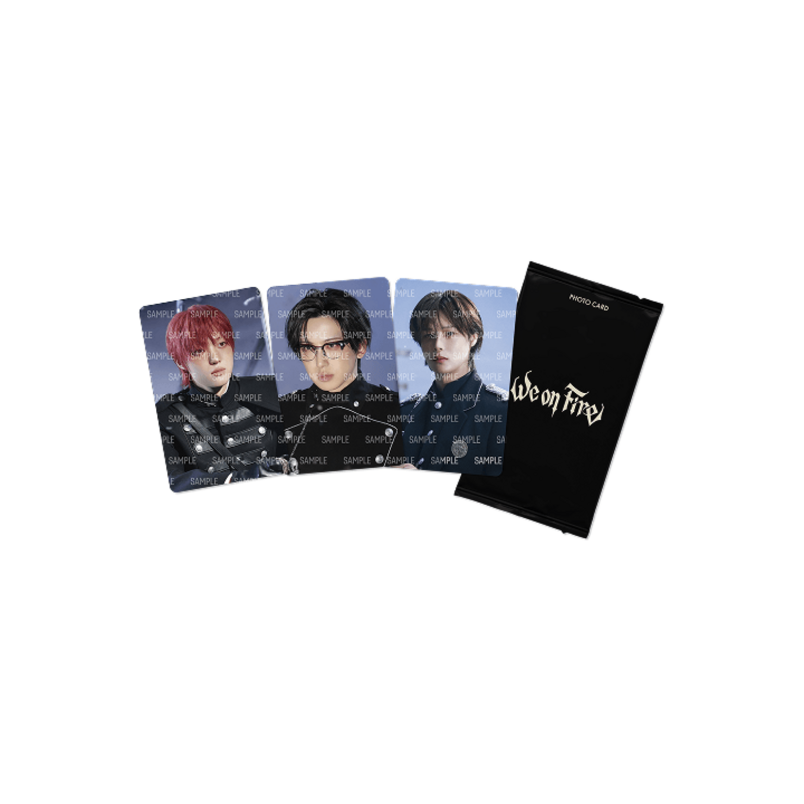 &Team &TEAM - JP 3rd EP 'We on Fire' OFFICIAL MERCH : PHOTO CARD