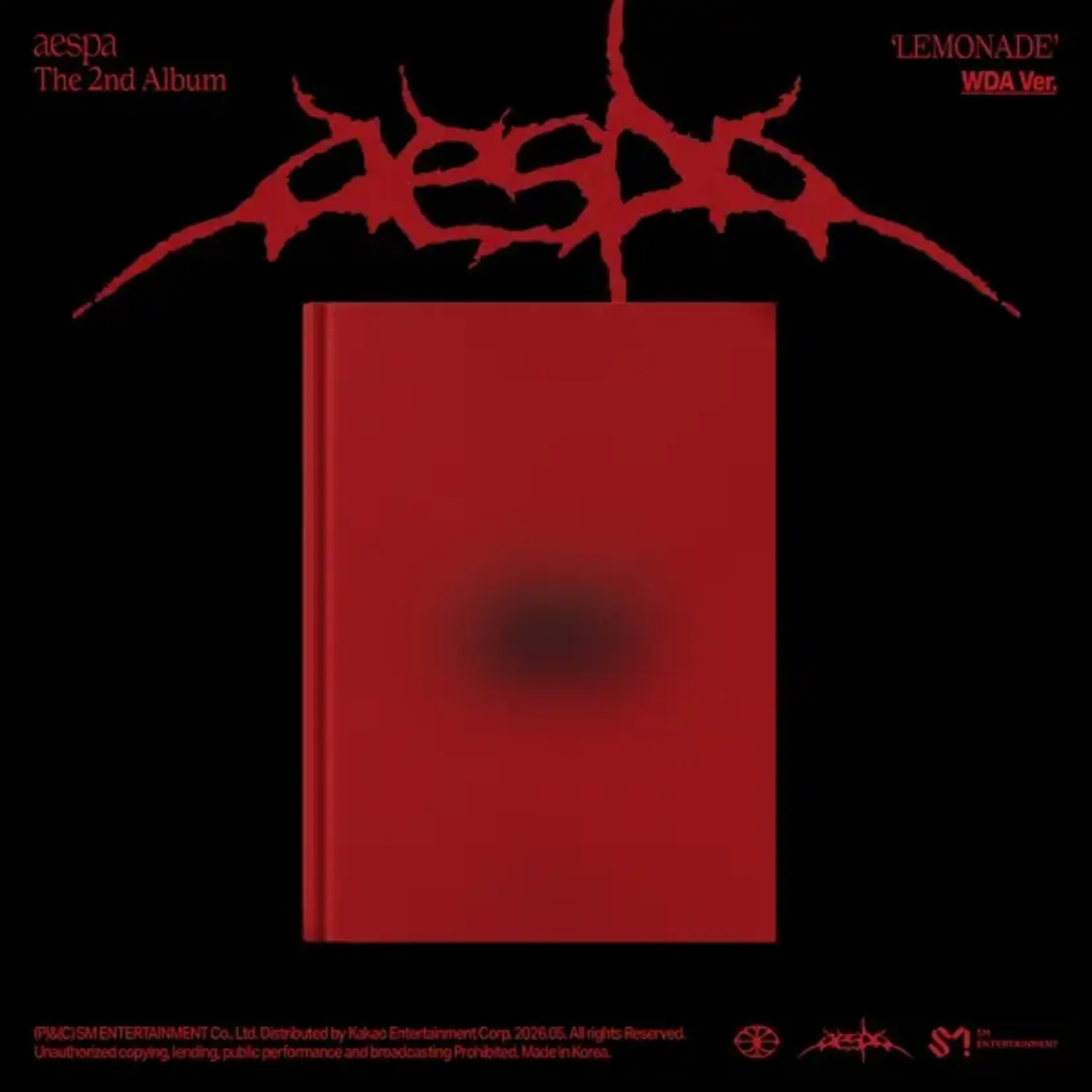 Aespa aespa - 2ND ALBUM [LEMONADE] (WDA Ver.)