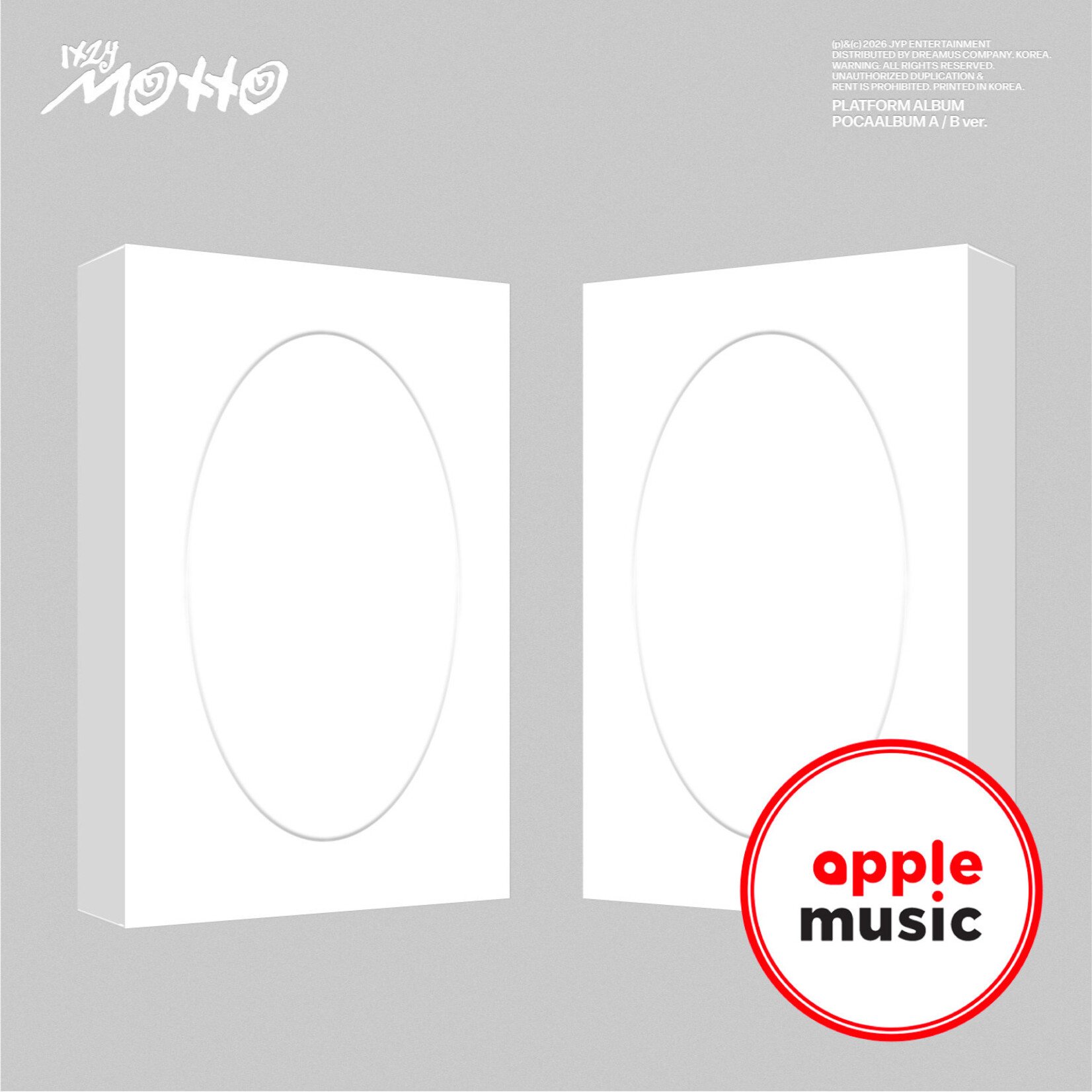 Itzy ITZY - [MOTTO] (POCAALBUM Ver.) + Random Photocard (APPLE MUSIC)