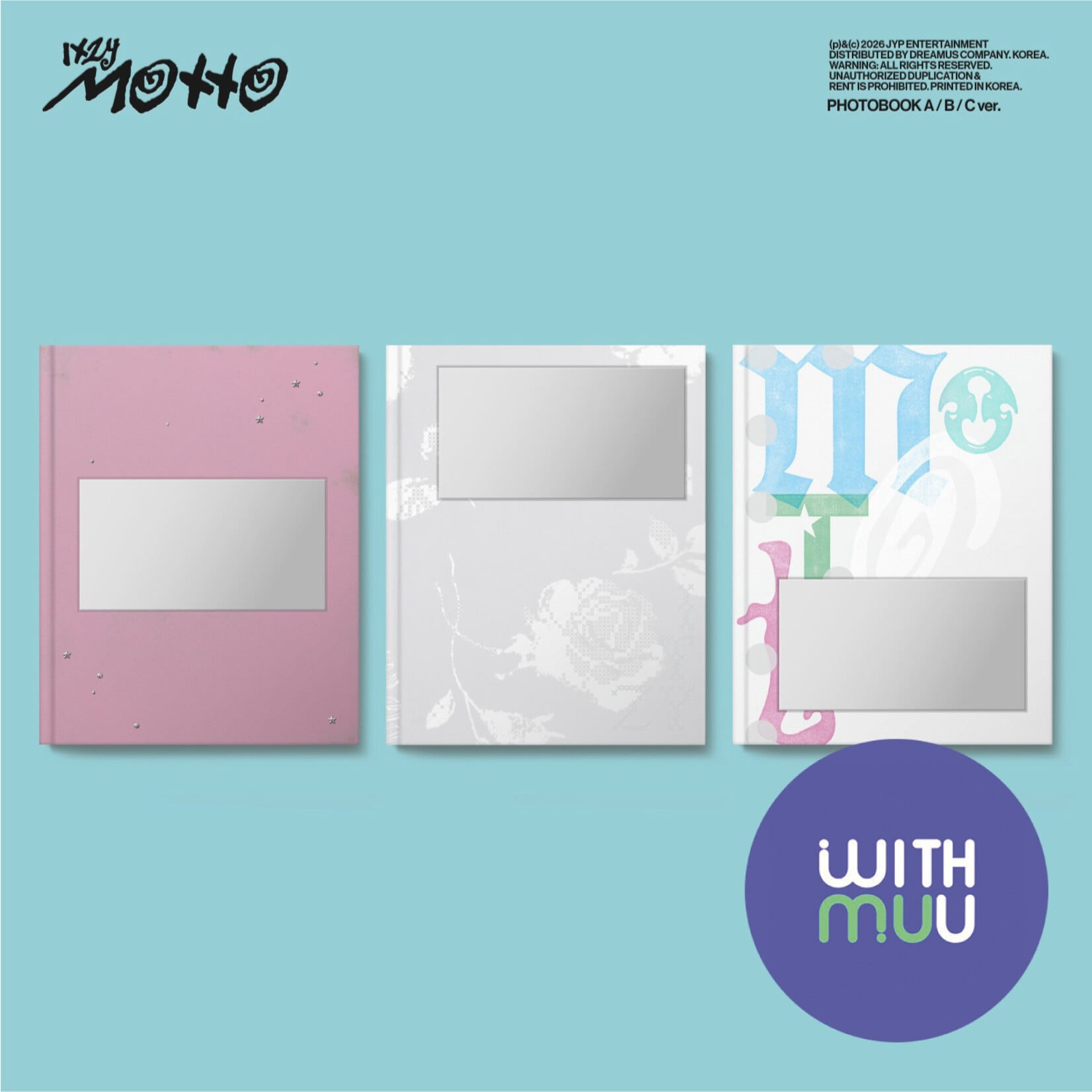 Itzy ITZY - [MOTTO] (Photobook Ver.) + Random Photocard (Withmuu)