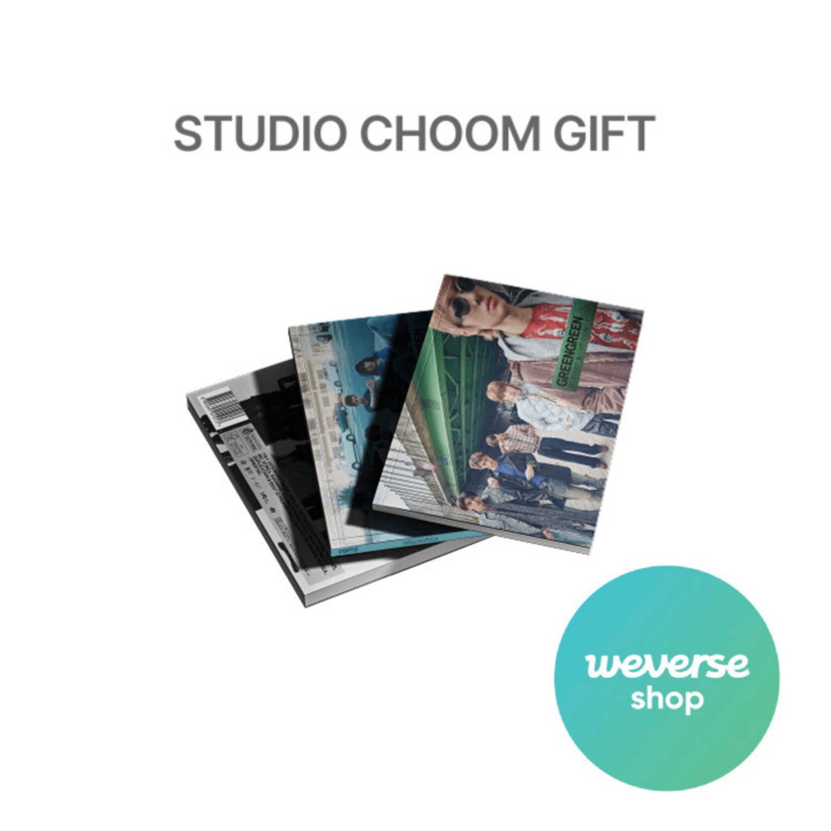 CORTIS [STUDIO CHOOM GIFT] CORTIS - The 2nd EP [GREENGREEN] (Photobook Ver.) + Weverse Gift (WS)
