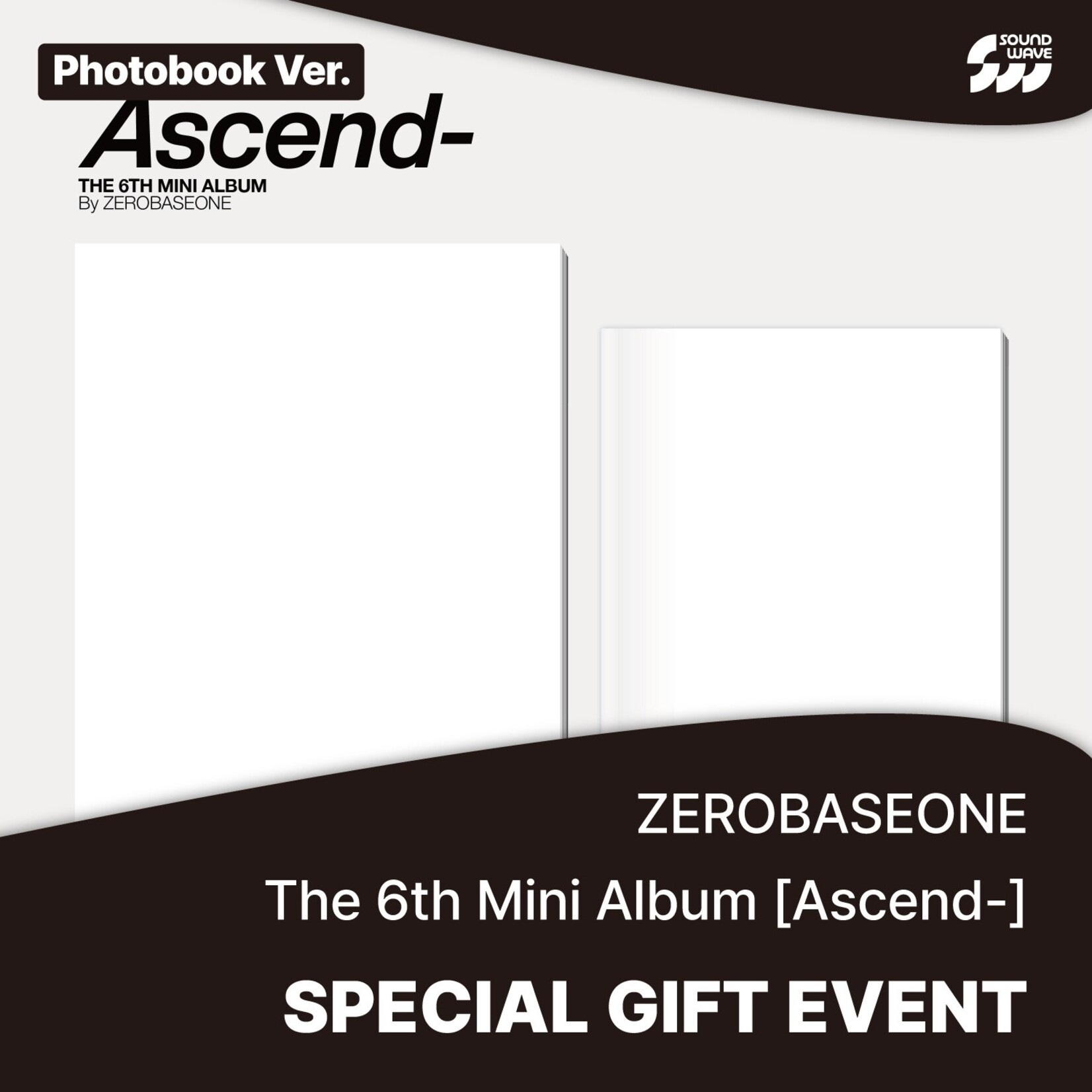ZeroBaseOne ZEROBASEONE - The 6th Mini Album [Ascend-] (Photobook  Ver.) + Random Photocard (SW)