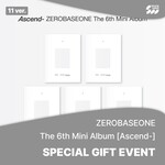 ZeroBaseOne ZEROBASEONE - The 6th Mini Album [Ascend-] (11 Ver.) + Random Photocard (SW)