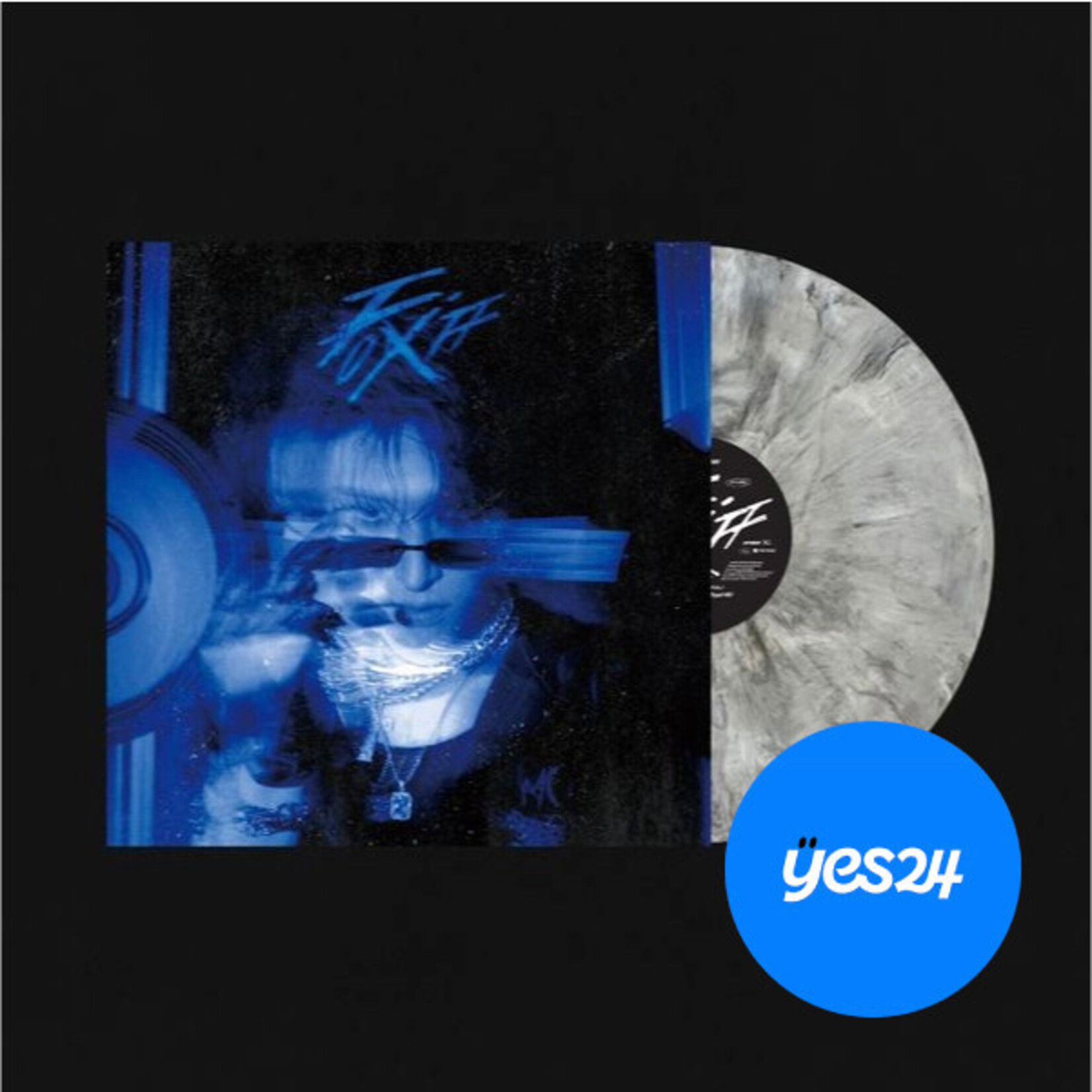 ATEEZ MINGI (ATEEZ) - [FIX OFF Desire Project : ORIGIN] (Gray Marbled Color LP) + 2 Photocard (YES24)