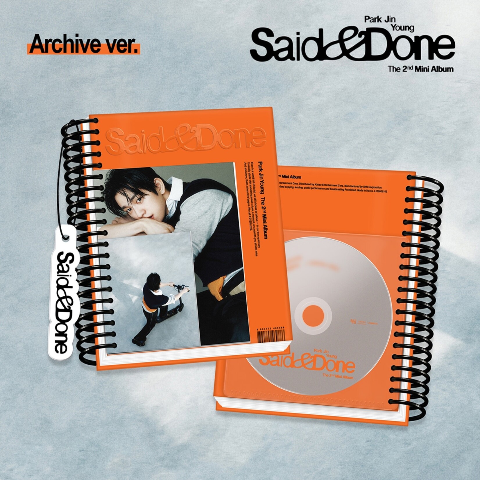GOT7 Park Jin Young - THE 2ND MINI ALBUM [Said & Done] (Archive ver.)