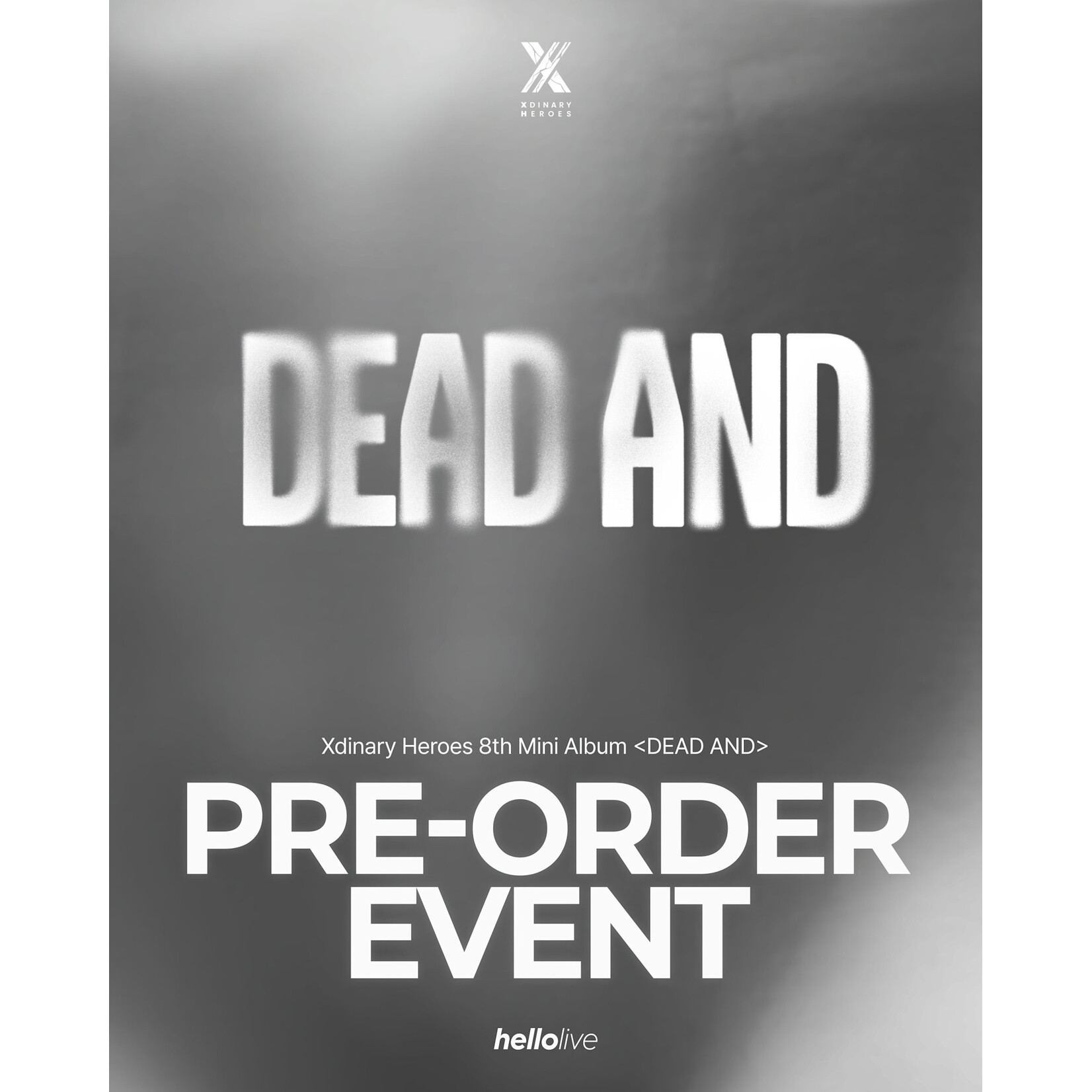 Xdinary Heroes Xdinary Heroes - 8th Mini Album [DEAD AND] (Photobook Ver.) + Random Photocard (HELLOLIVE)