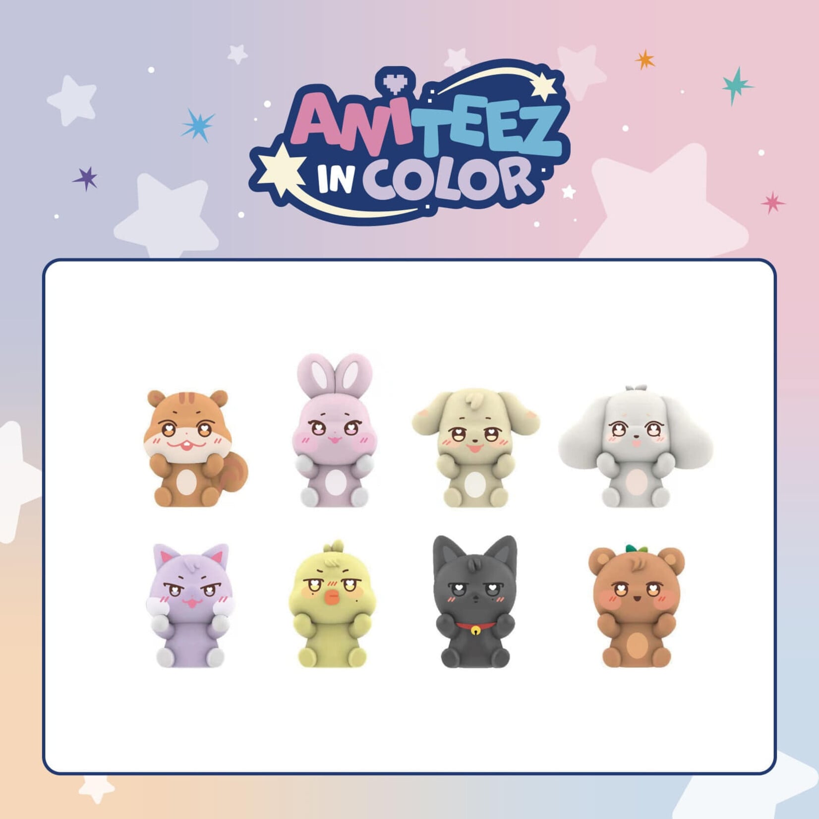 ATEEZ ATEEZ - 'ANITEEZ IN COLOR' MD ANITEEZ IN LOVE FIGURE