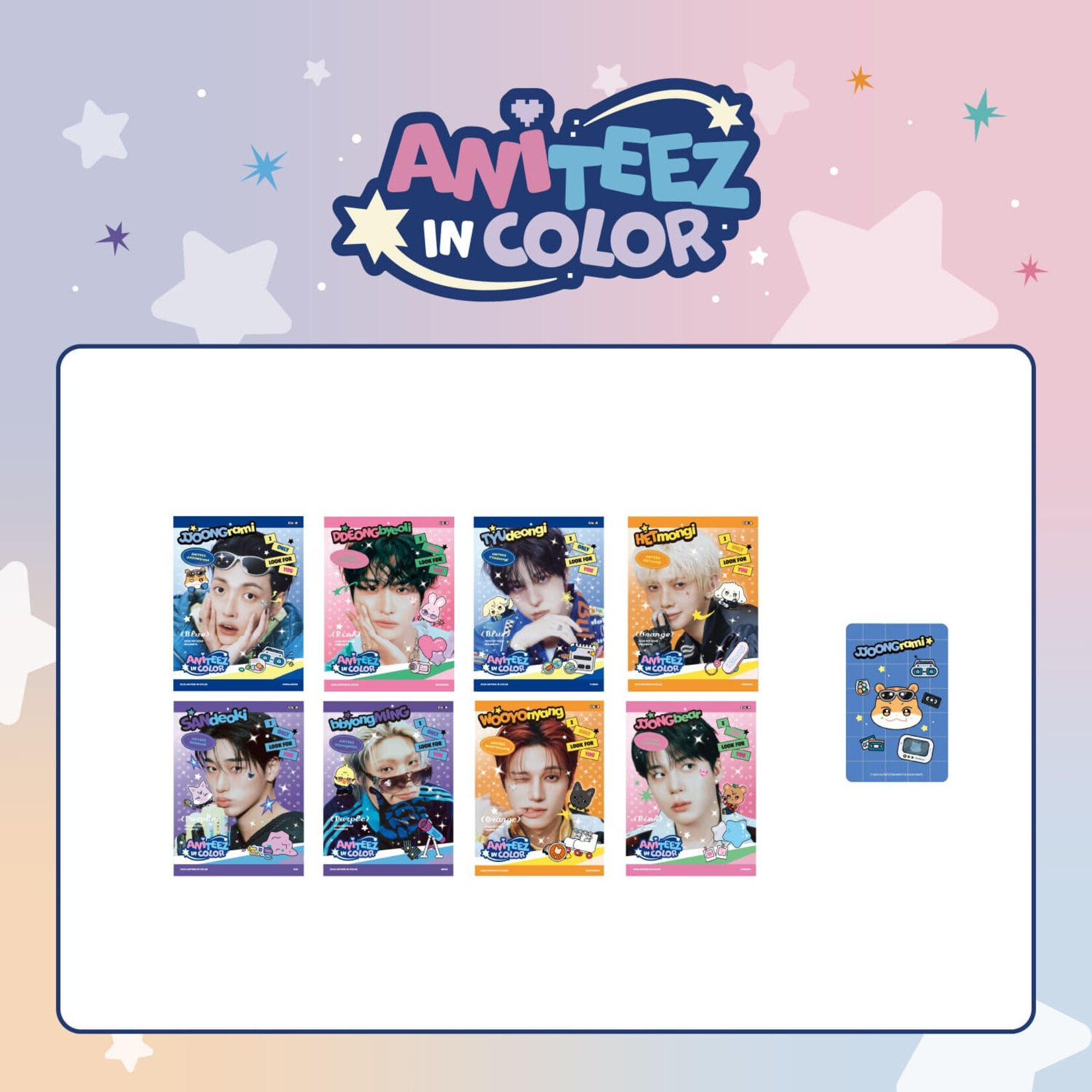 ATEEZ ATEEZ - 'ANITEEZ IN COLOR' MD MINI PHOTOBOOK