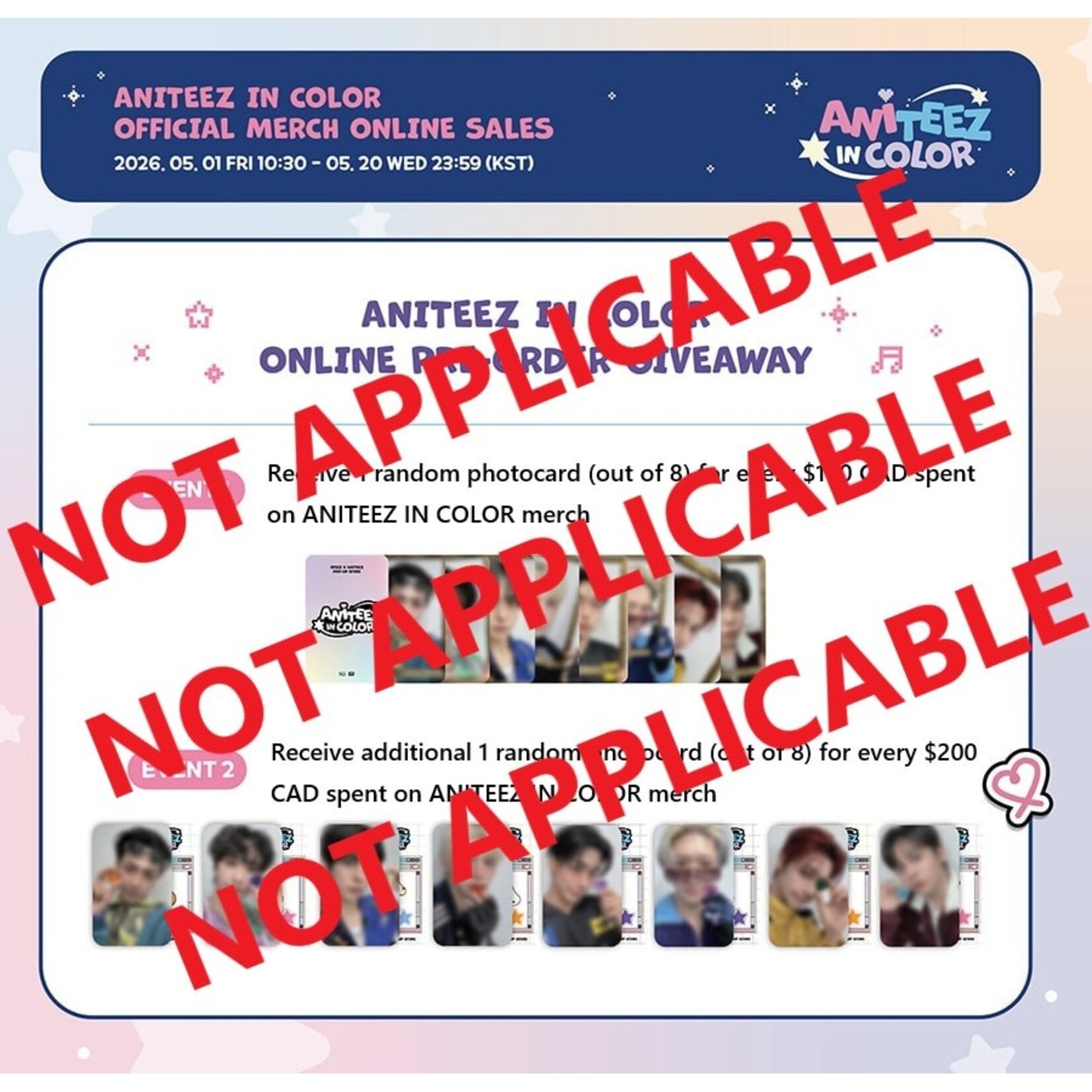 ATEEZ ATEEZ - 'ANITEEZ IN COLOR' MD (RANDOM) LINKABLE FACE KEYRING