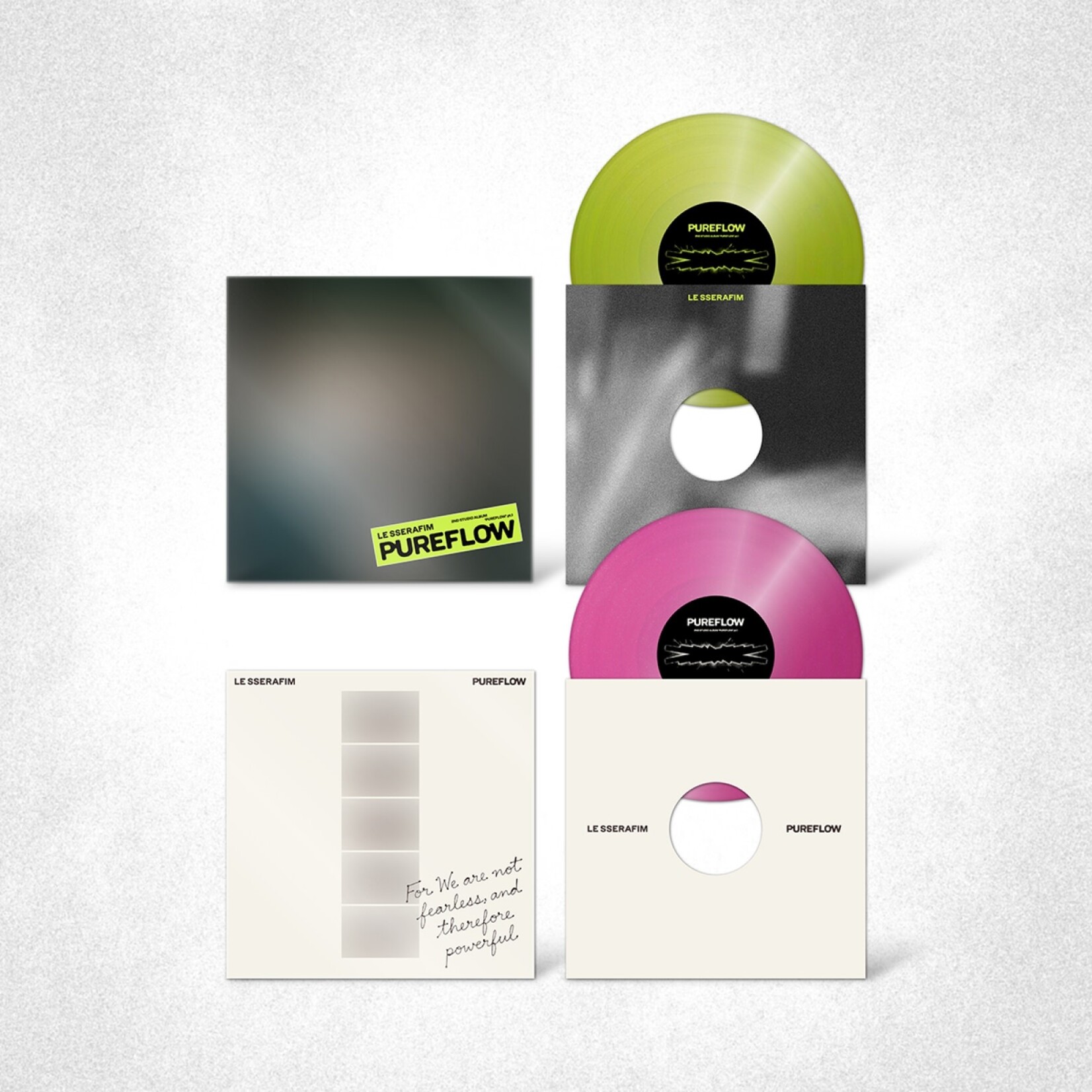 Le Sserafim LE SSERAFIM - 2nd Studio Album [PUREFLOW] pt.1 (Vinyl Ver.)