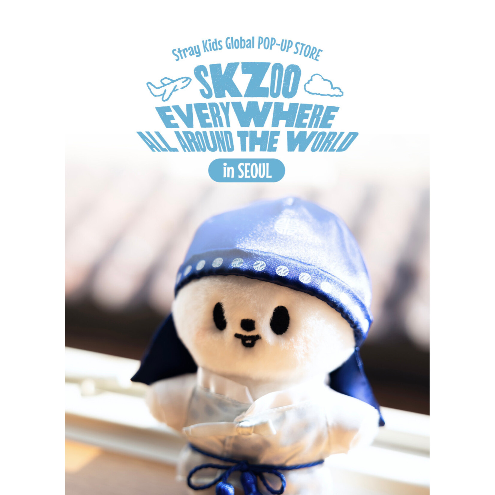 Stray Kids Stray Kids - SKZOO Everywhere All Around The World : SKZOO STANDING PLUSH OUTFIT SEOUL Ver.