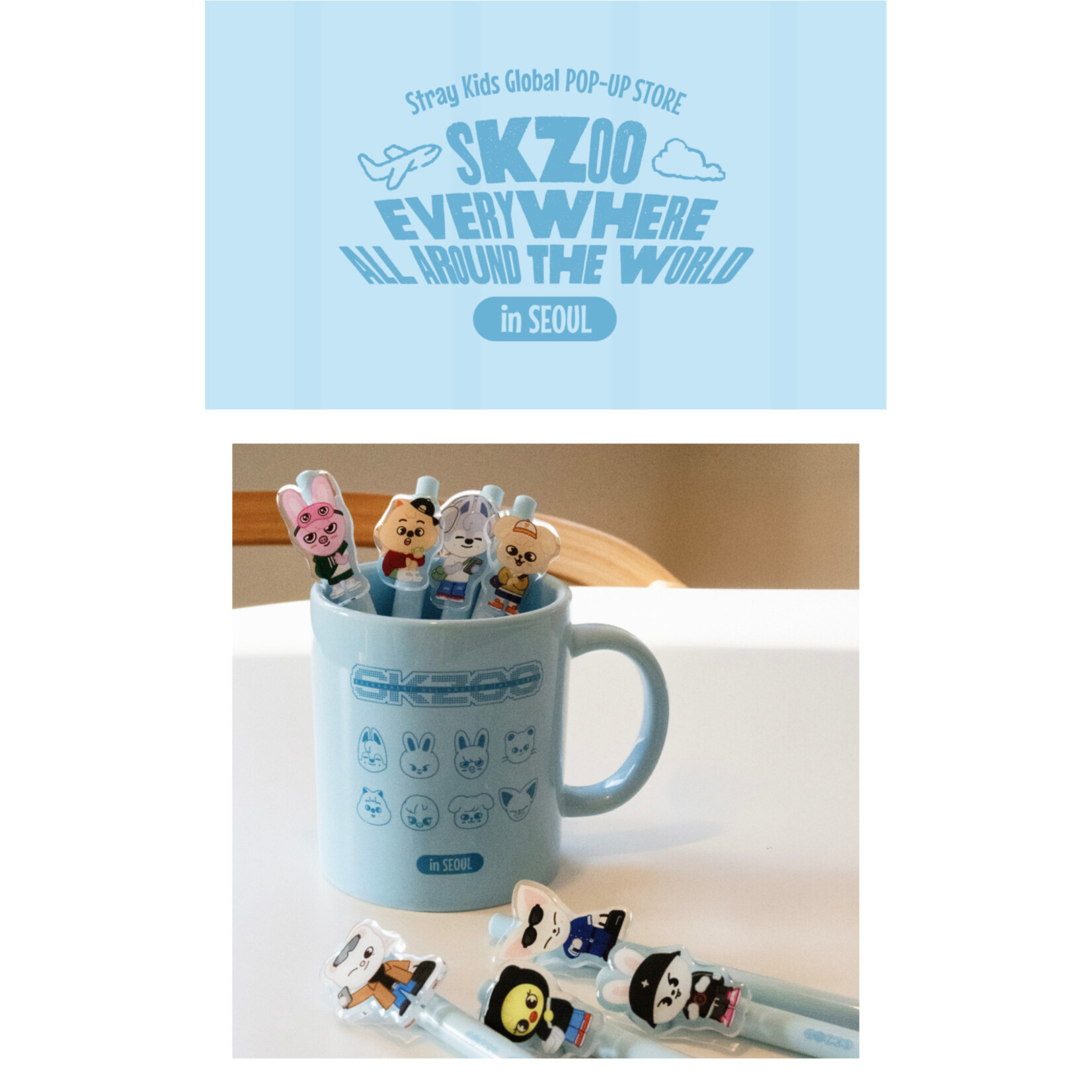Stray Kids Stray Kids - SKZOO Everywhere All Around The World : SKZOO CITY MUG SEOUL Ver.