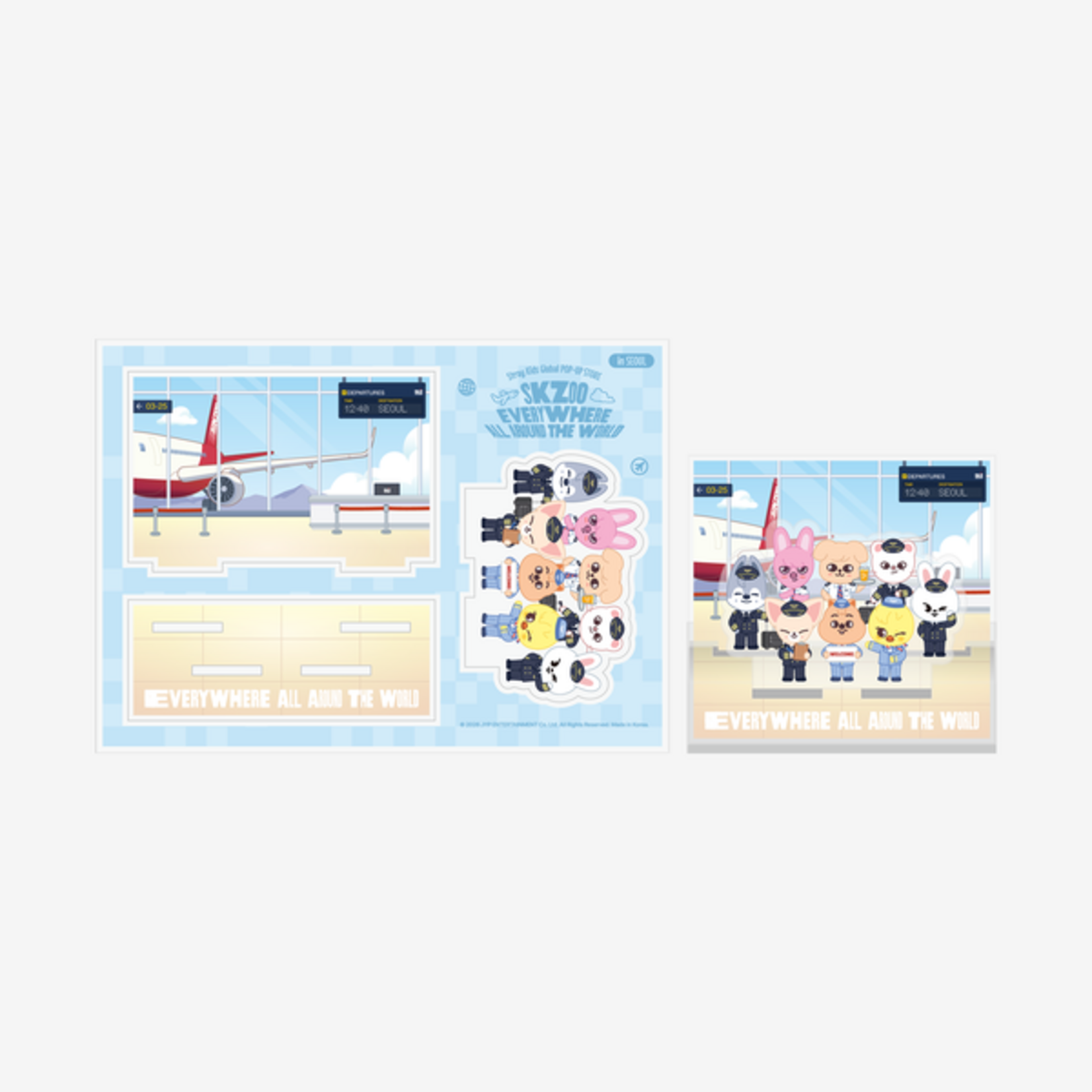 Stray Kids Stray Kids - SKZOO Everywhere All Around The World : SKZOO ACRYLIC STAND SEOUL Ver.