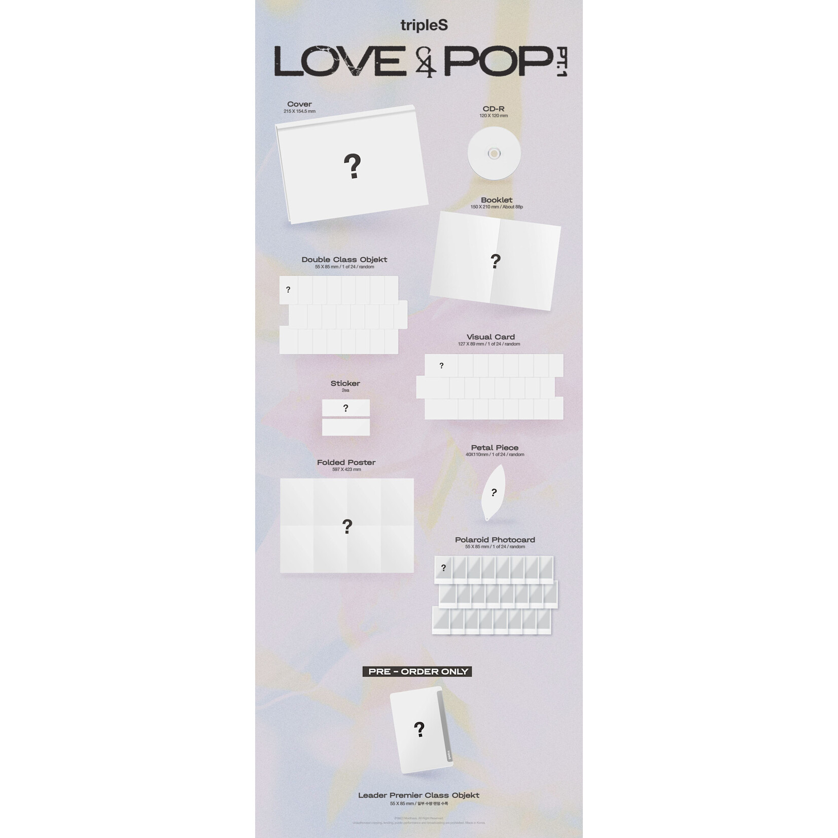 tripleS tripleS - [LOVE&POP] pt.1 (Photobook Ver.)