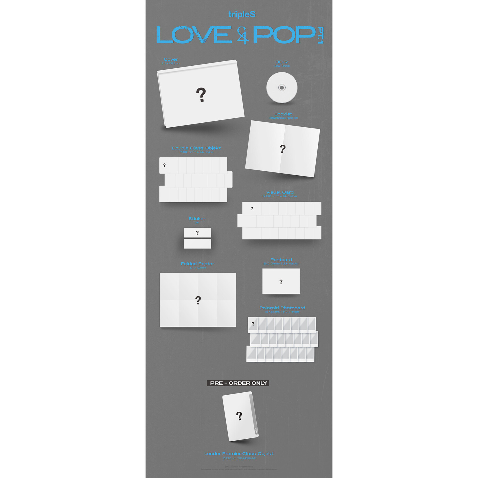 tripleS tripleS - [LOVE&POP] pt.1 (Photobook Ver.)