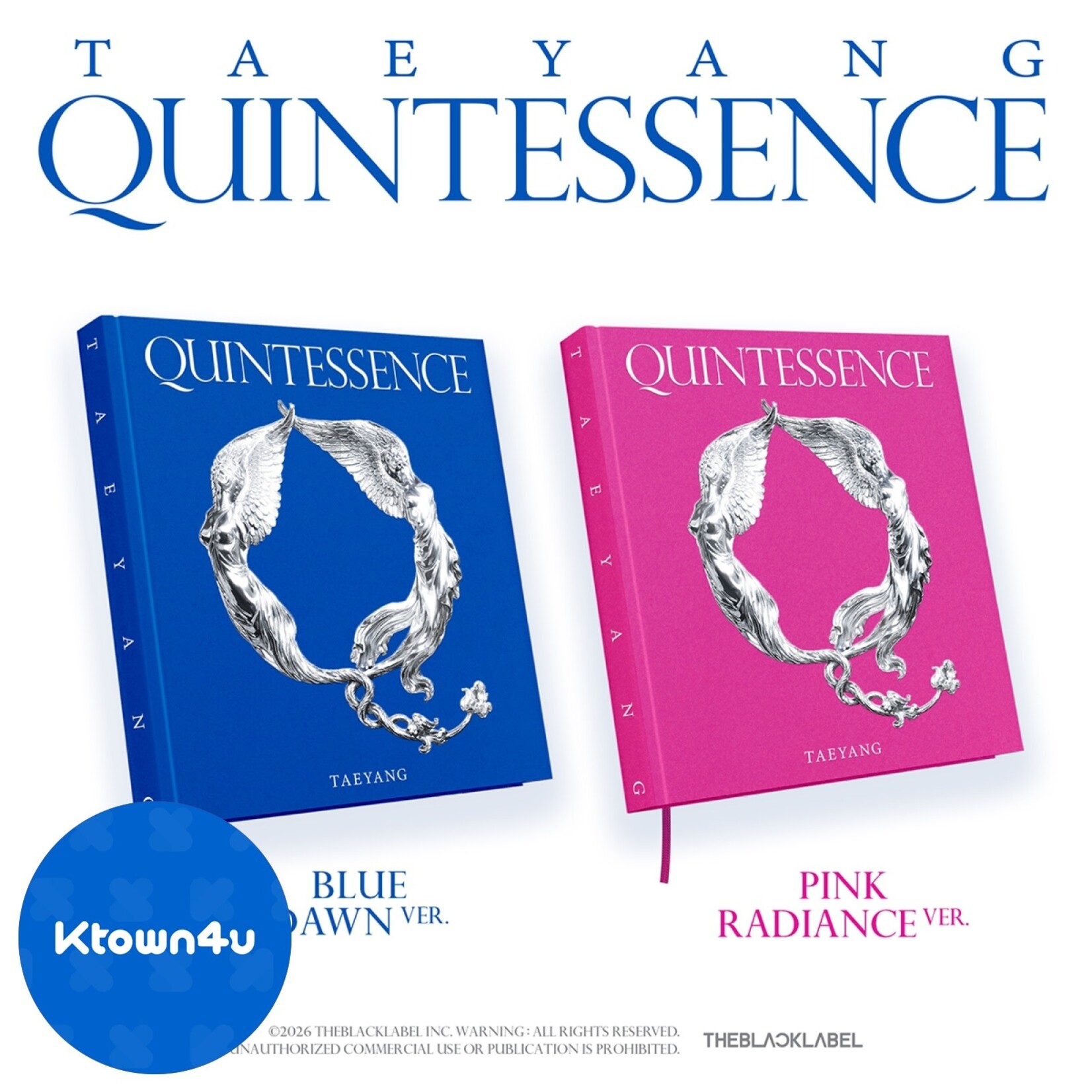 BIGBANG TAEYANG - ​QUINTESSENCE + Random Photocard (KTOWN4U)