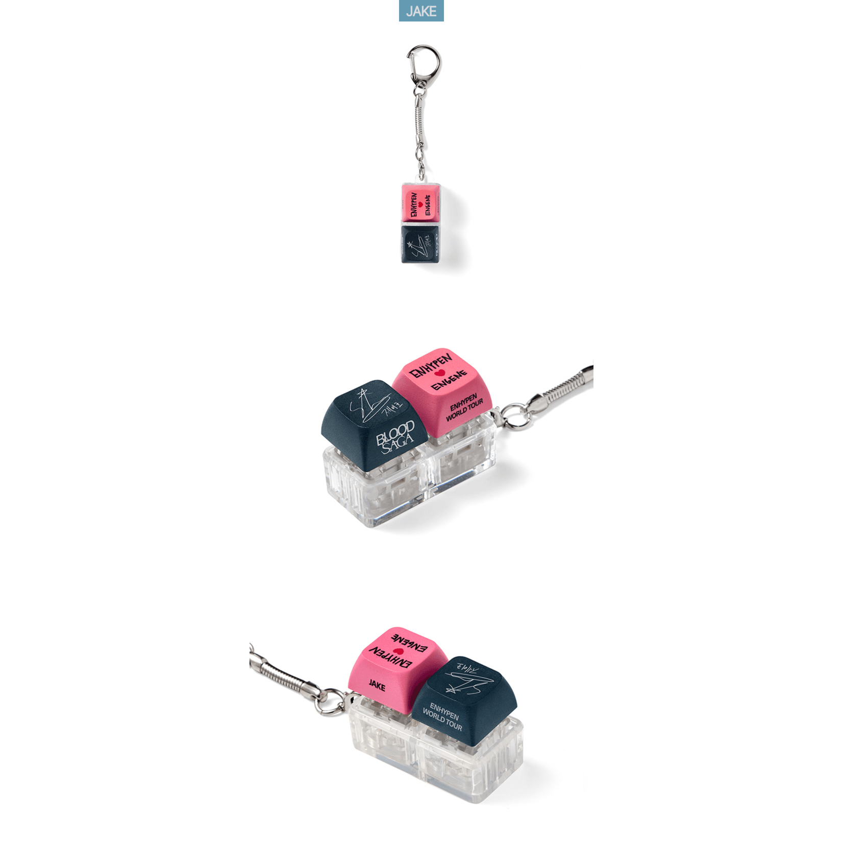 Enhypen ENHYPEN - WORLD TOUR 'BLOOD SAGA' Merch : Random Keyring