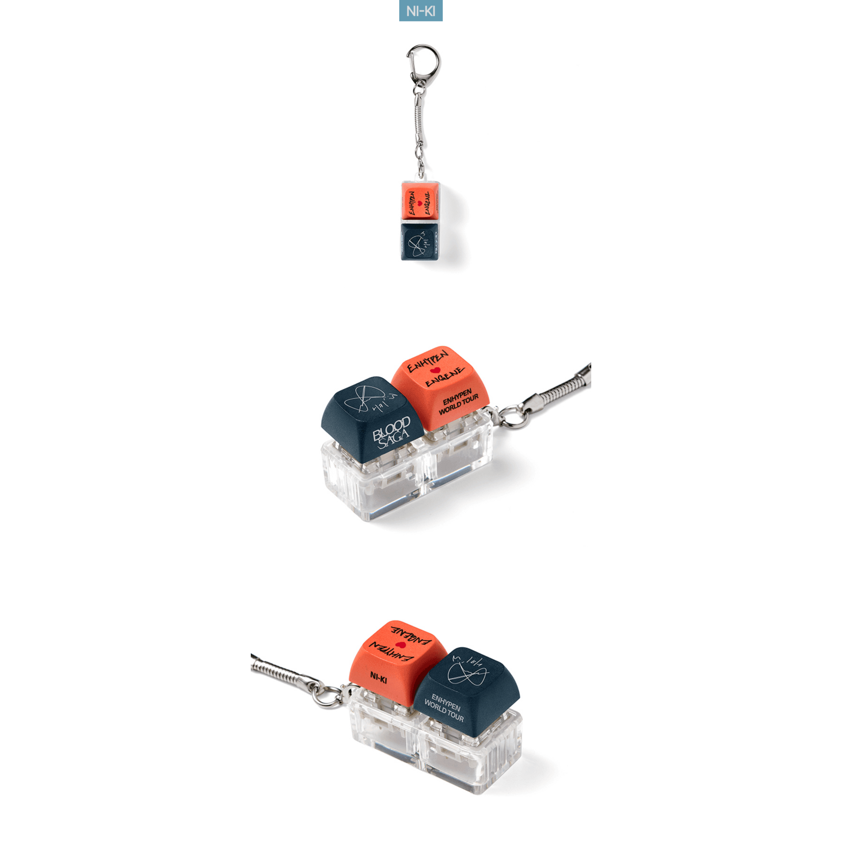Enhypen ENHYPEN - WORLD TOUR 'BLOOD SAGA' Merch : Random Keyring
