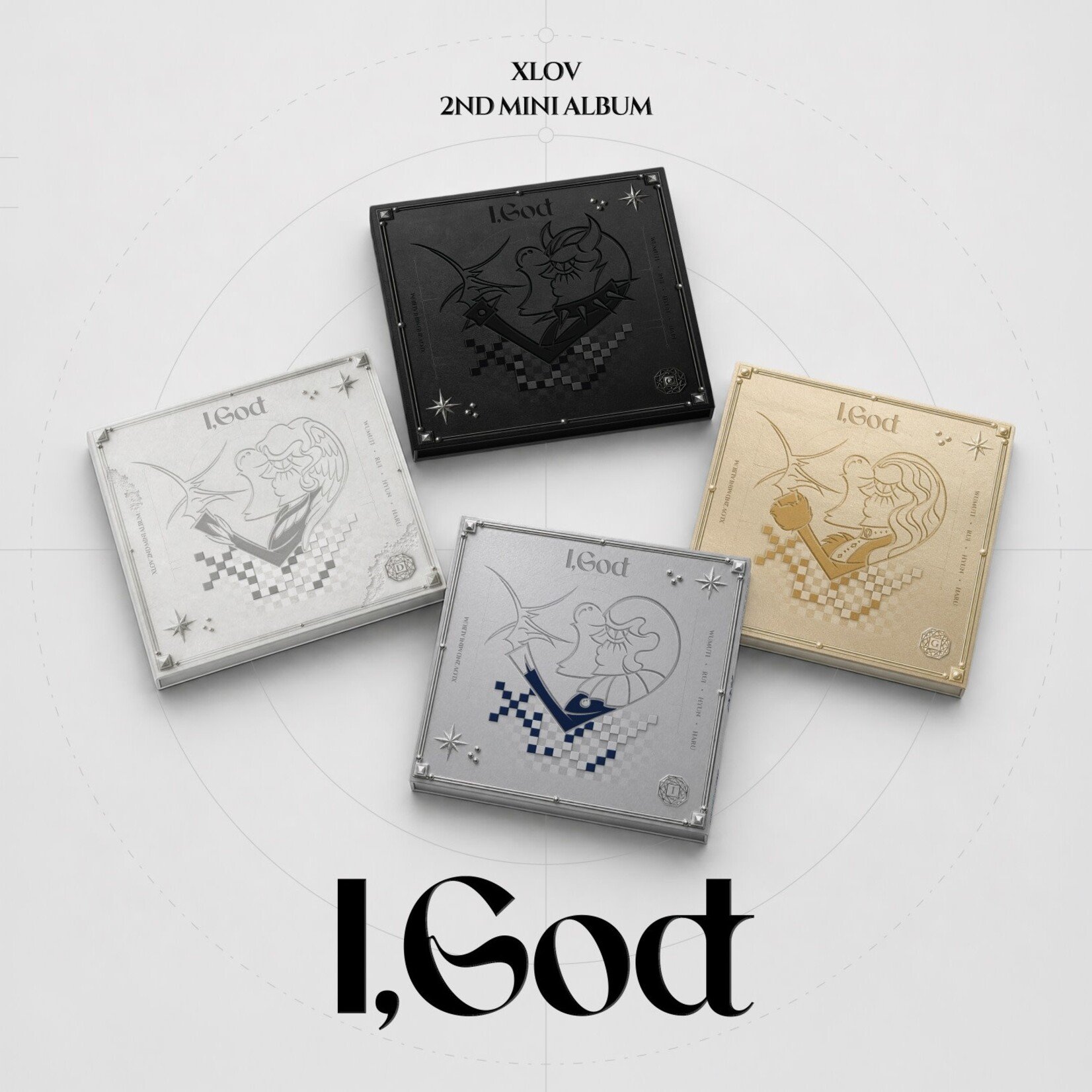 XLOV XLOV - 2ND MINI ALBUM [I,God] (FIRST PRESS)