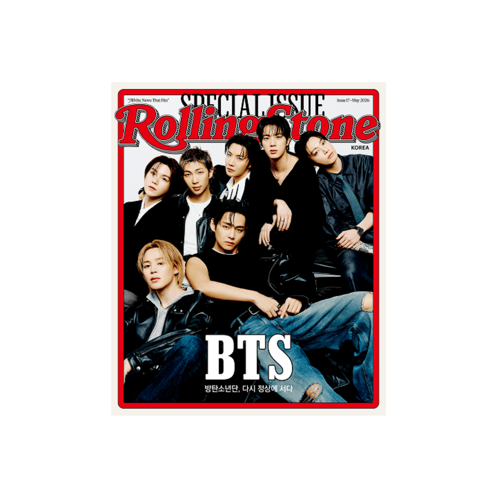 BTS BTS - [RollingStone KOREA] VOL. 17