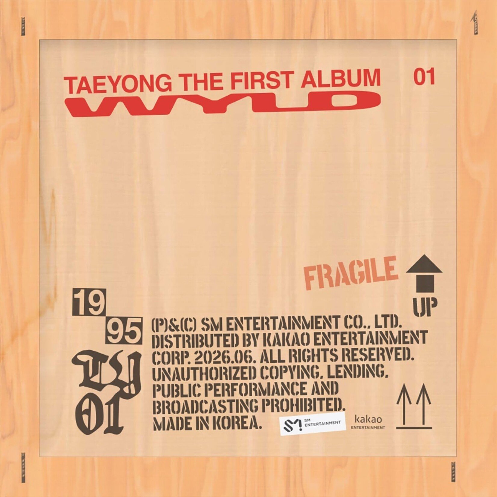 NCT TAEYONG - THE 1ST ALBUM [WYLD] (Masterpiece Ver.)