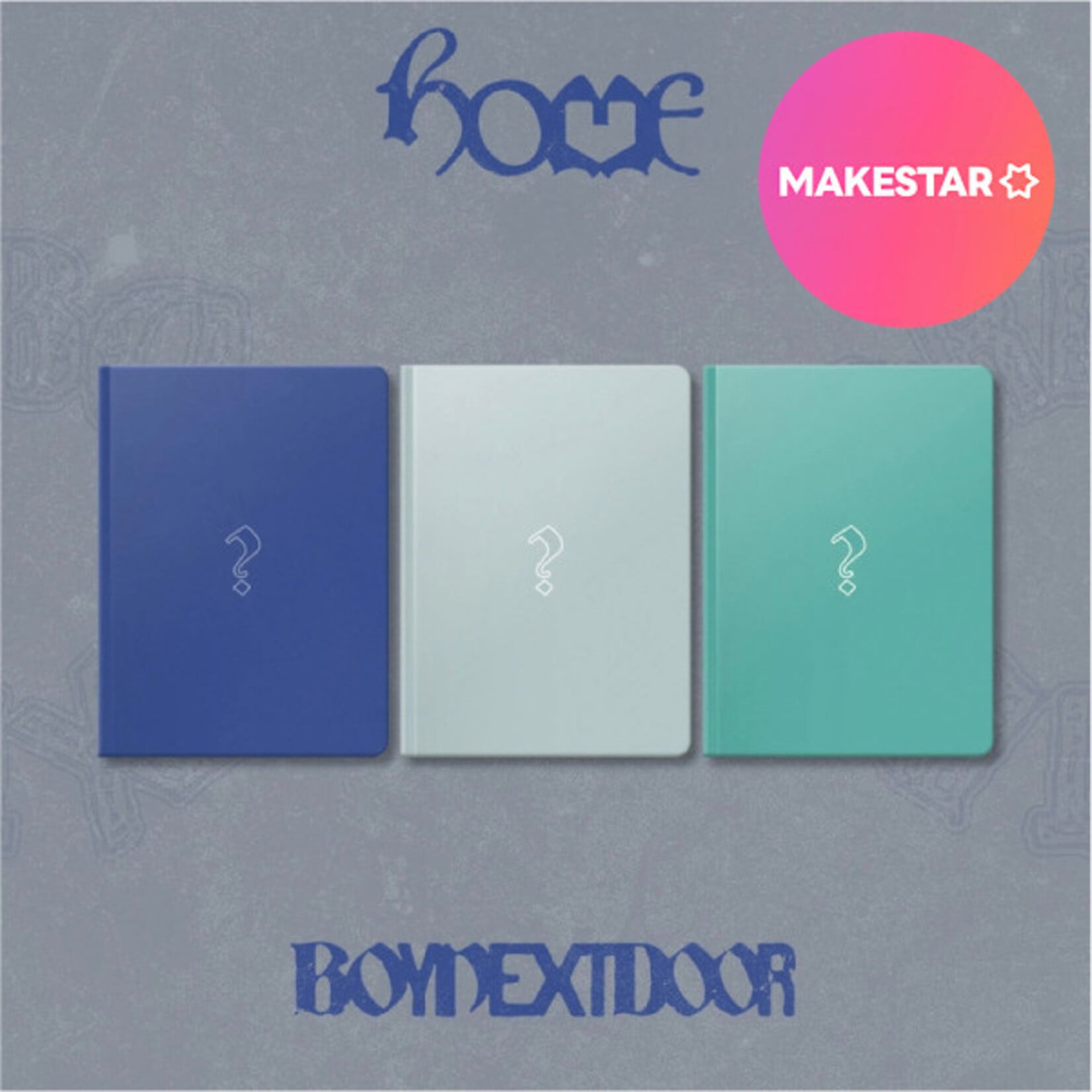 BoyNextDoor BOYNEXTDOOR - 1st Studio Album [HOME] (Photobook Ver.) + Random Photocard (MAKESTAR)