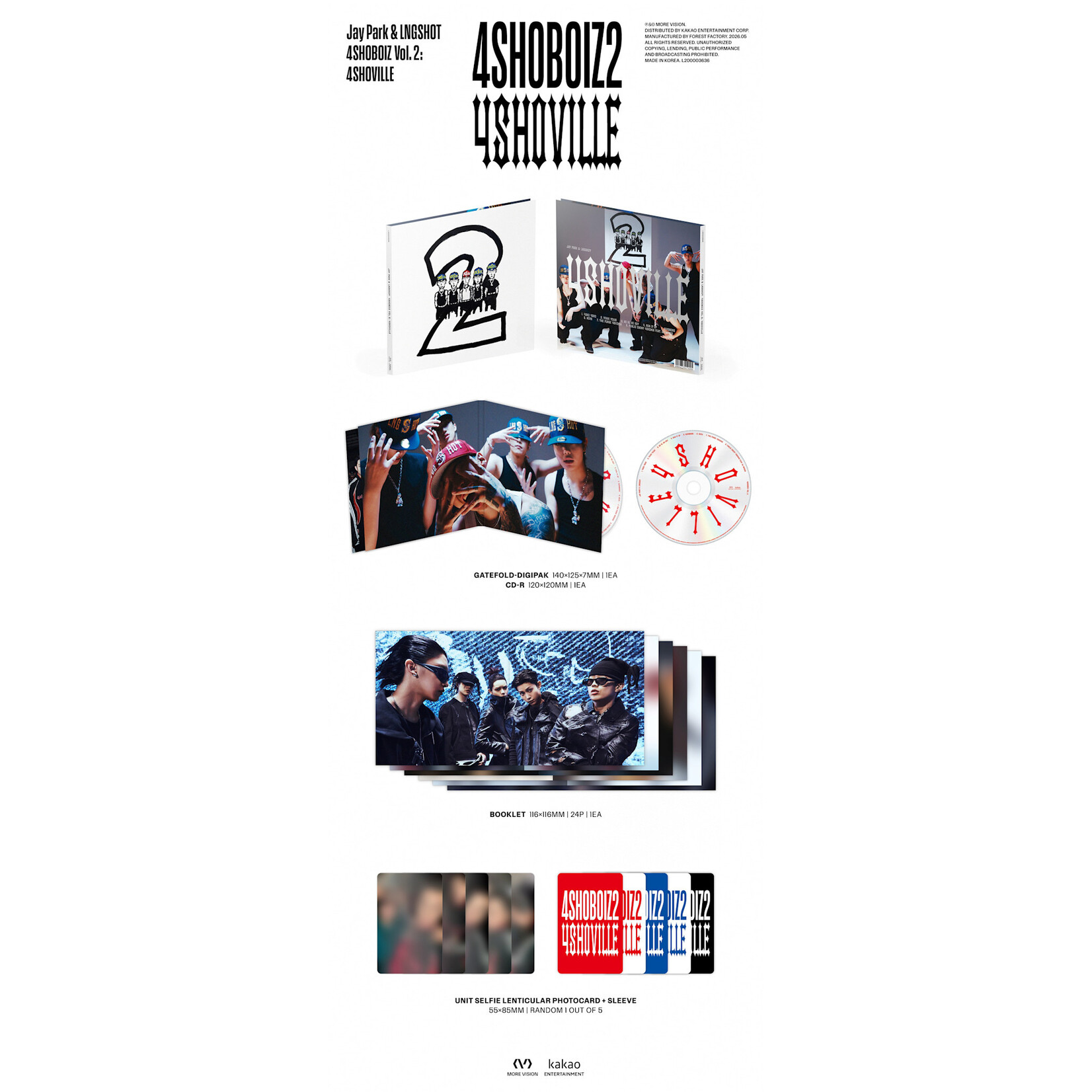 LNGSHOT Jay Park, LNGSHOT - Mixtape [4SHOBOIZ Vol. 2 4SHOVILLE]