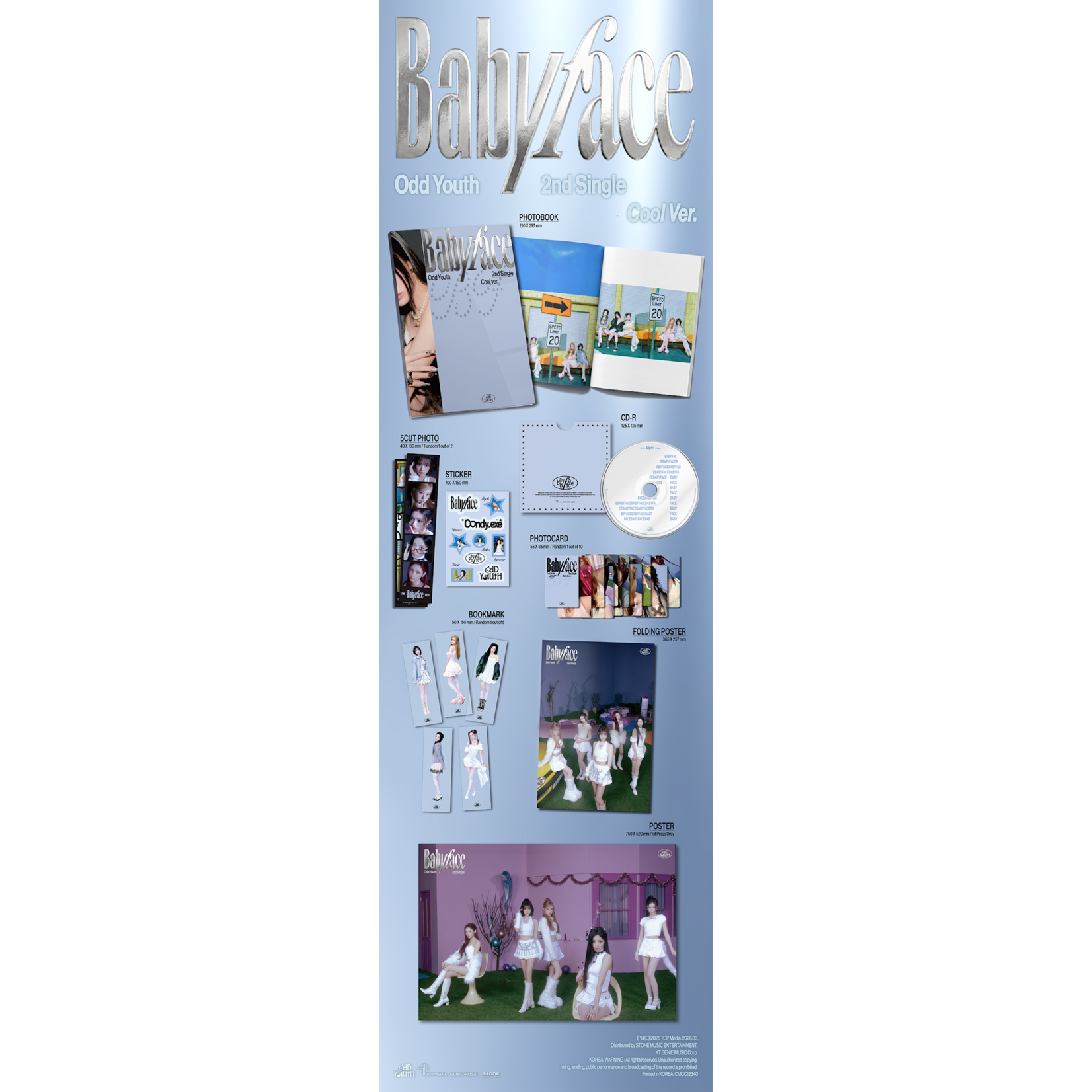 ODD YOUTH ODD YOUTH - 2nd Single Album [Babyface] (Photobook Ver.)