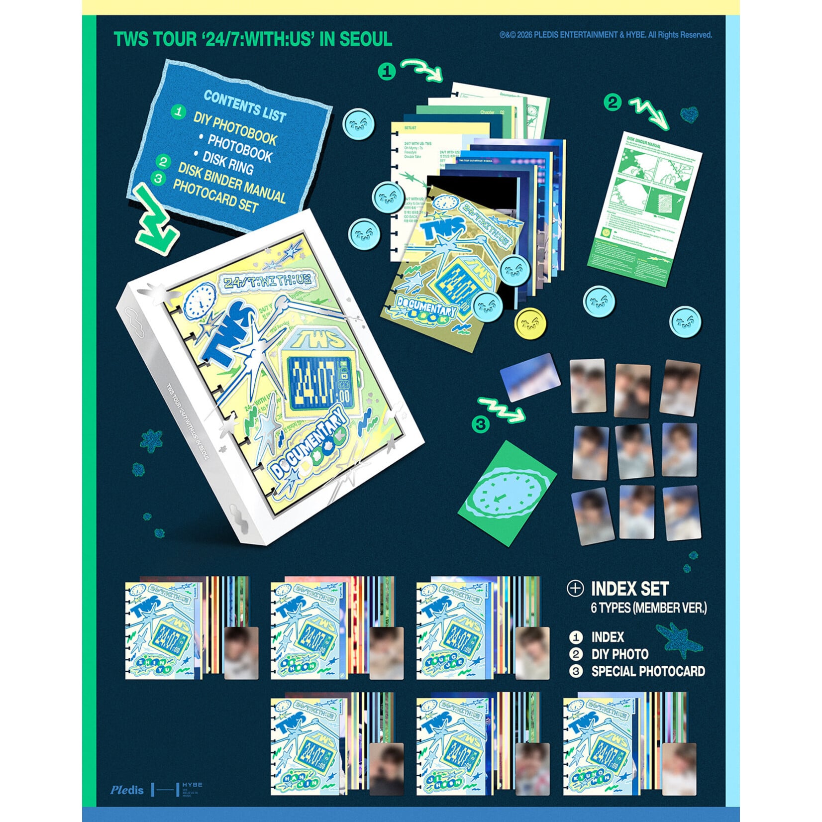 TWS TWS - TOUR [24/7:WITH:US] IN SEOUL + INDEX SET