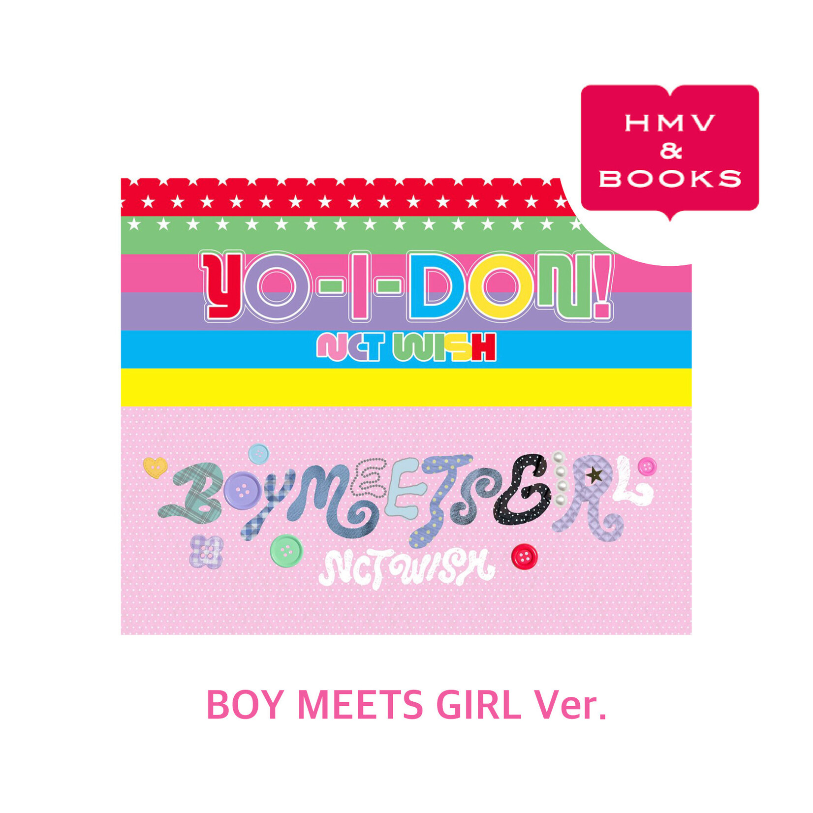 NCT NCT WISH - YO-I-DON! / BOY MEETS GIRL (BOY MEETS GIRL Ver.) + Random Photocard (TOWER RECORDS)