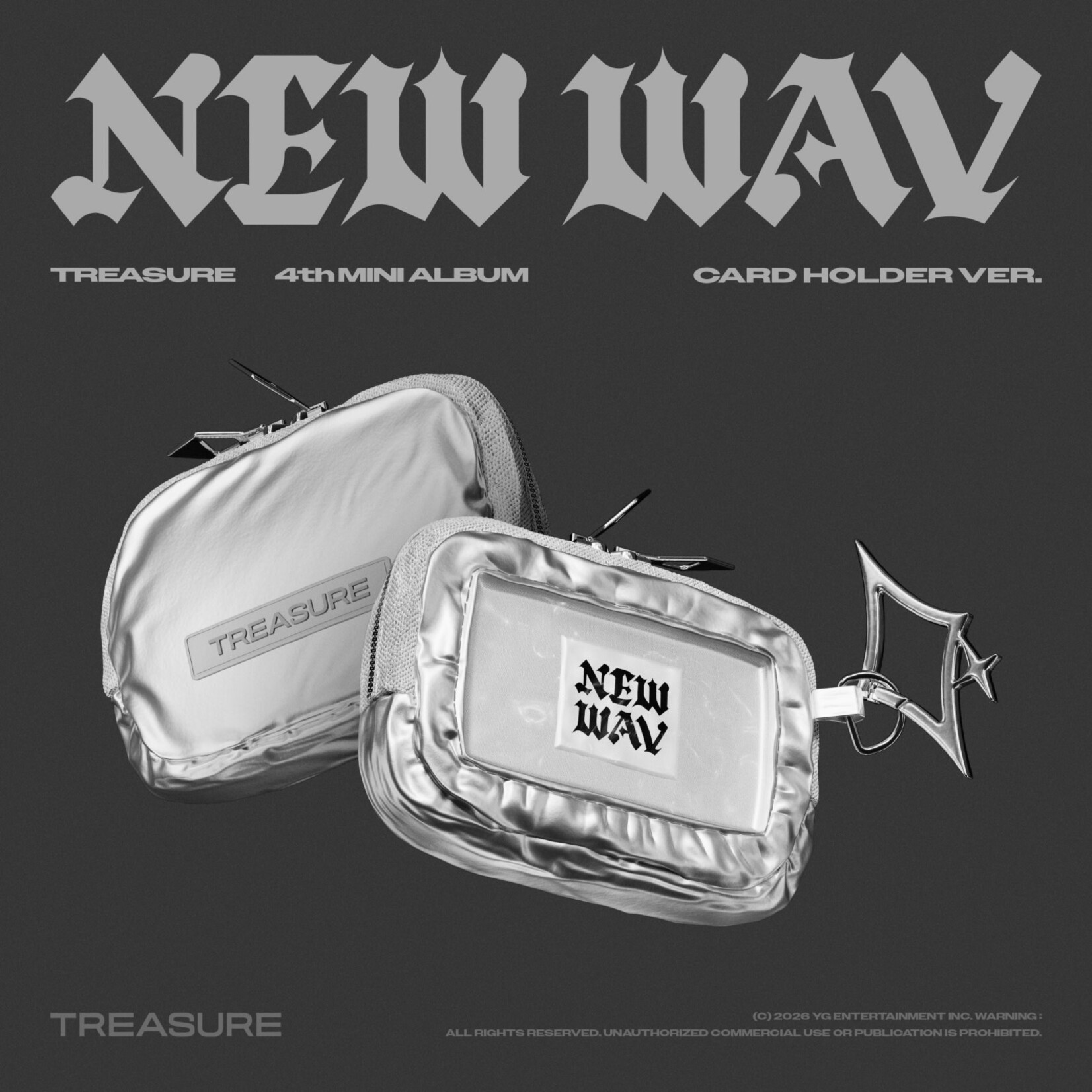 Treasure TREASURE - 4th MINI ALBUM [NEW WAV] (CARD HOLDER VER.) (Limited Edition)
