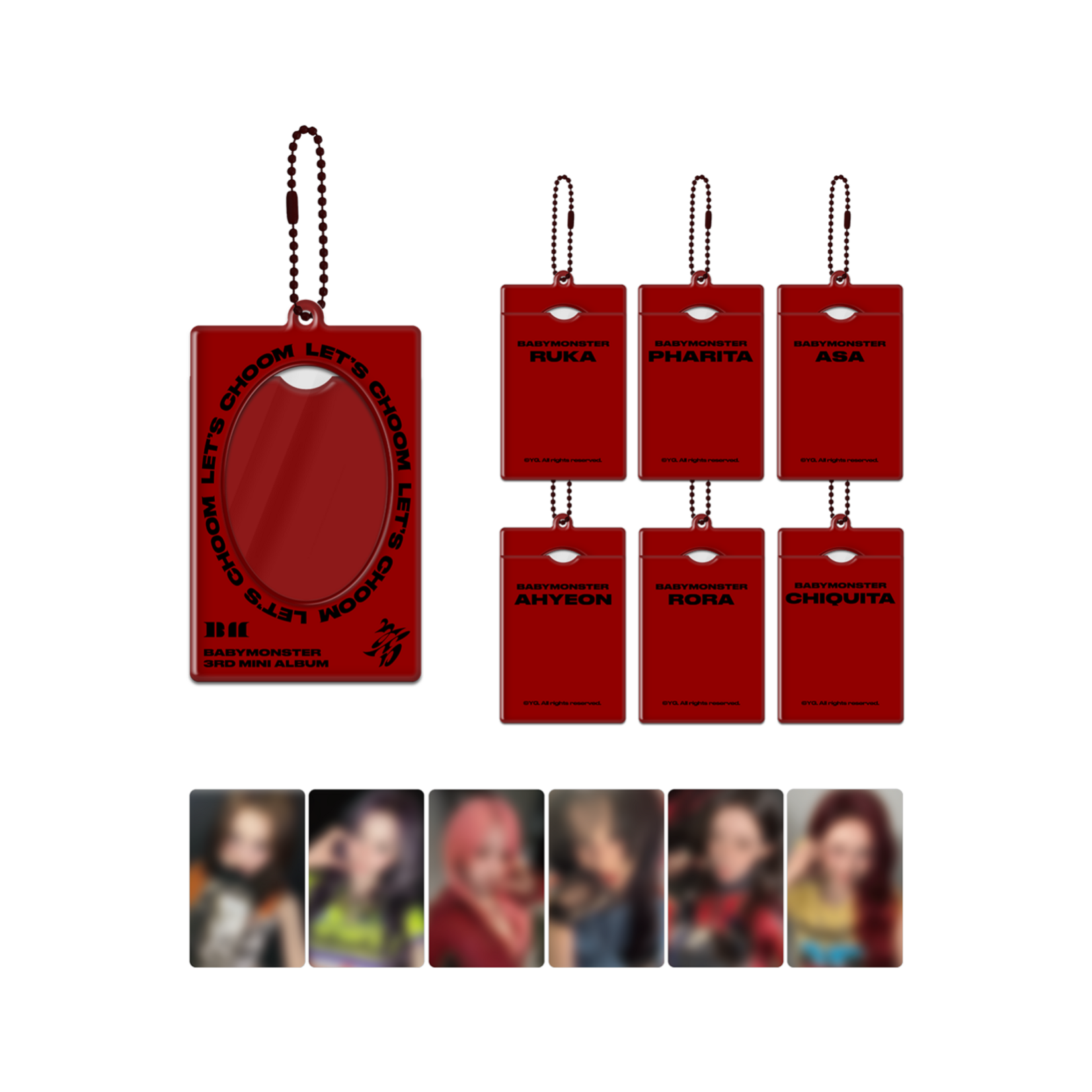 BABYMONSTER BABYMONSTER - [CHOOM] BABYMONSTER PVC PHOTOCARD HOLDER